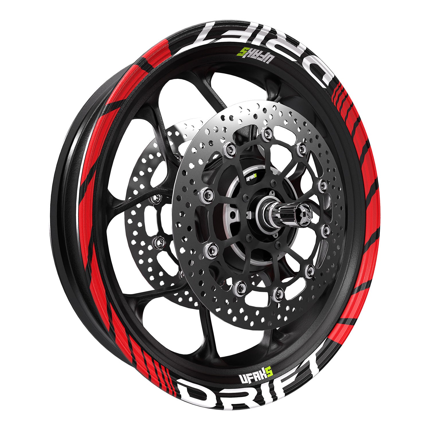 Mondial Drift Jant Şeridi #renk_fosforlu kırmızı