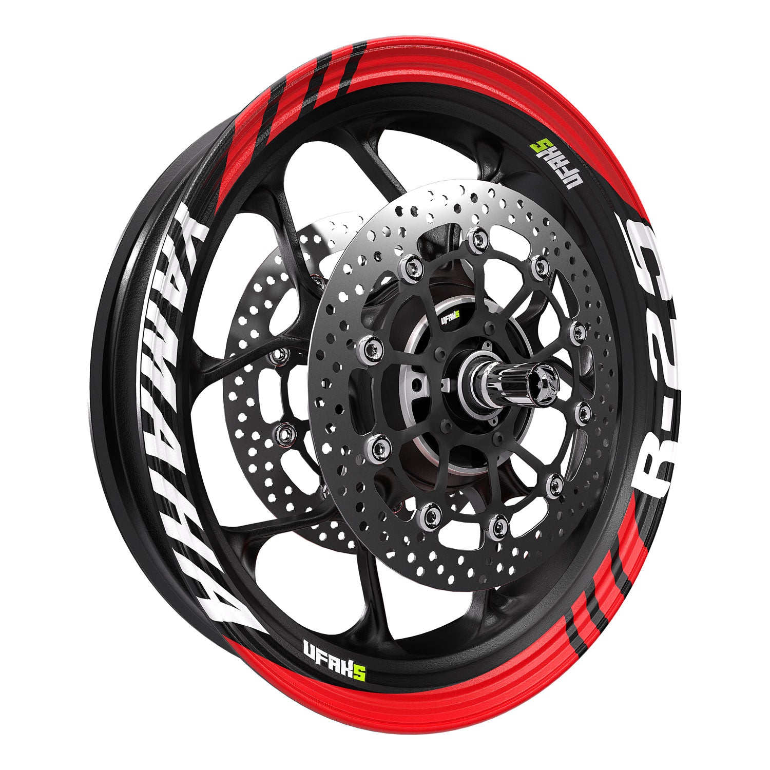 Yamaha R25 Geniş Jant Şeridi #renk_kırmızı