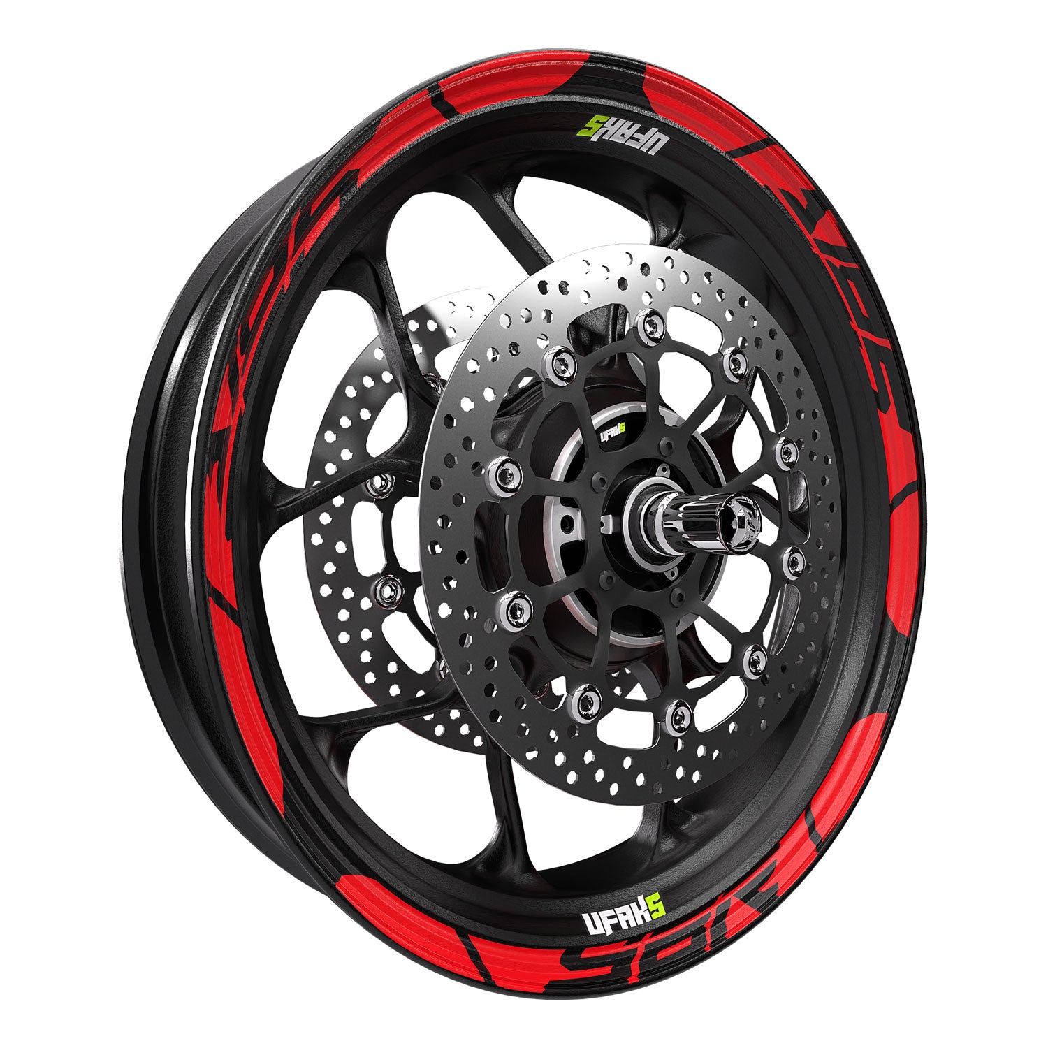 Yamaha YBR Tasarımlı Jant Şeridi #renk_kırmızı