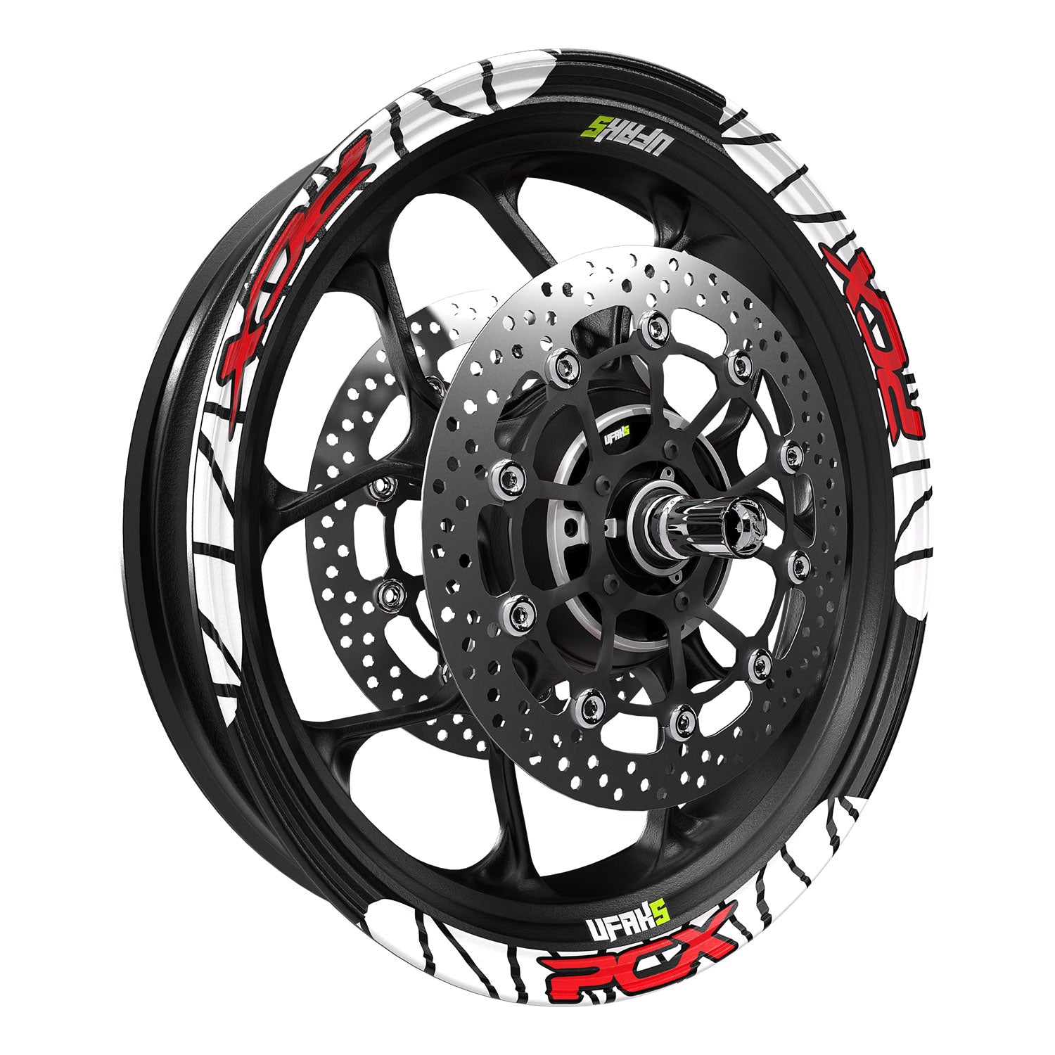 Honda PCX Tasarımlı Jant Şeridi #renk_kırmızı
