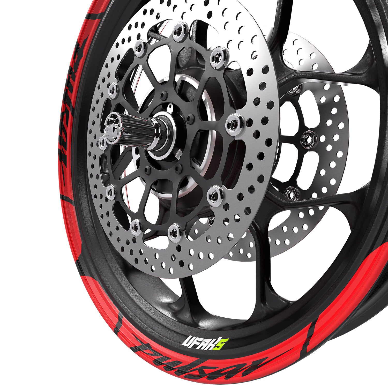 Bajaj Pulsar Jant Şeridi #renk_kırmızı