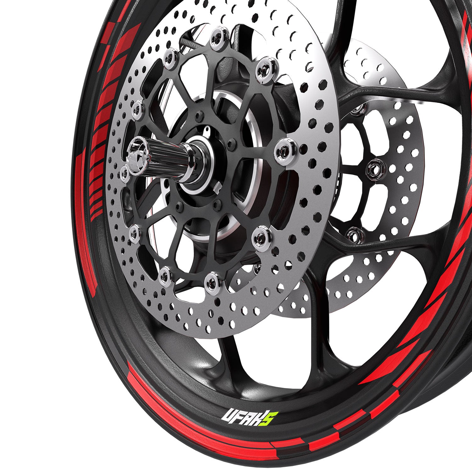 Honda Forza Racing Jant Şeridi #renk_kırmızı