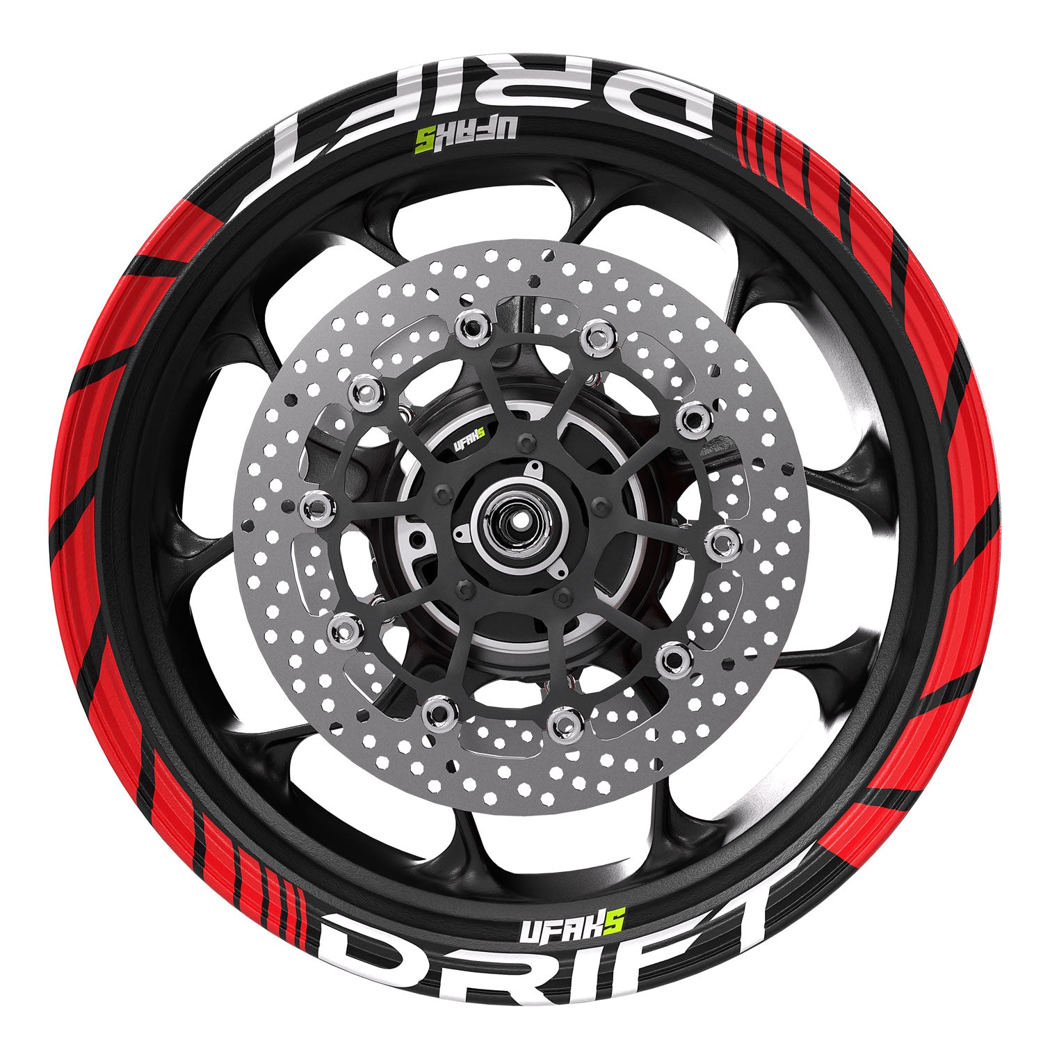Mondial Drift Jant Şeridi #renk_fosforlu kırmızı