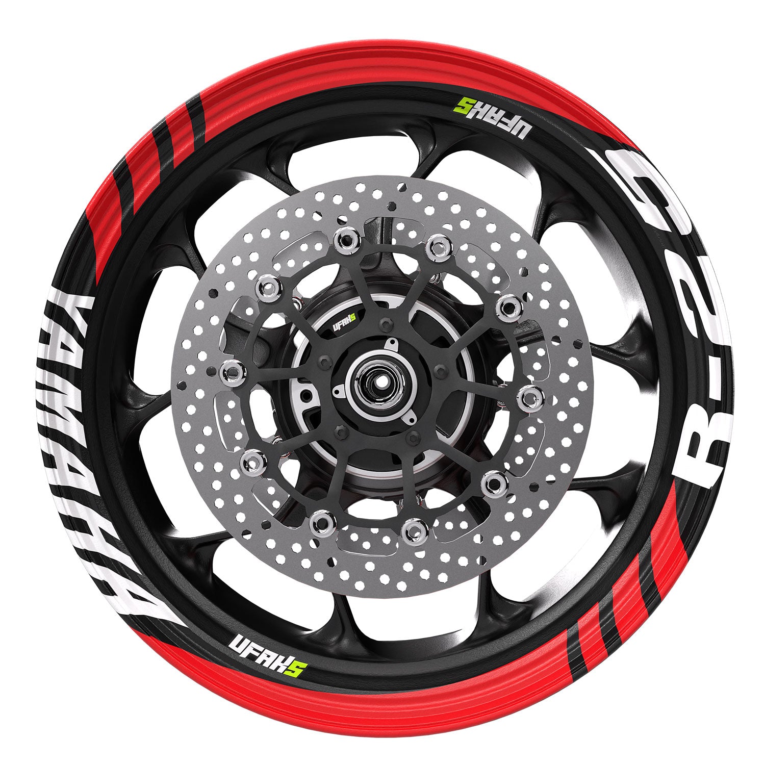 Yamaha R25 Geniş Jant Şeridi #renk_kırmızı