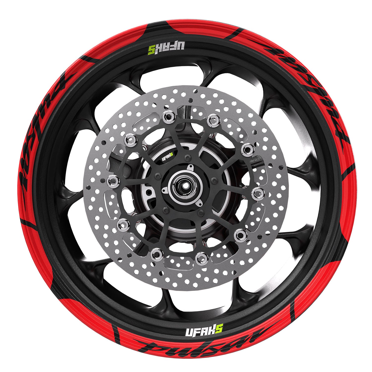 Bajaj Pulsar Jant Şeridi #renk_kırmızı