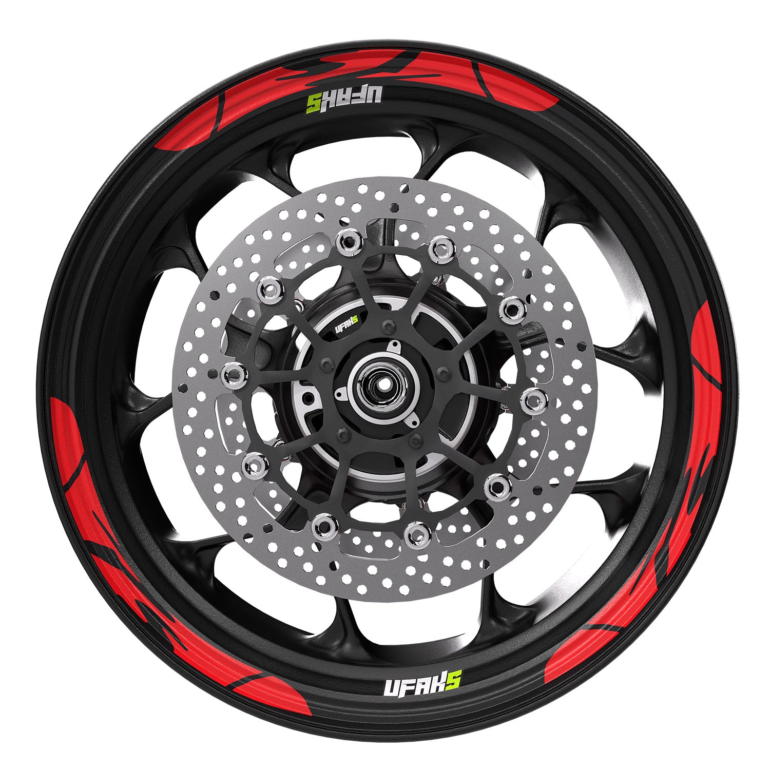 Honda PS 150i Jant Şeridi #renk_fosforlu kırmızı