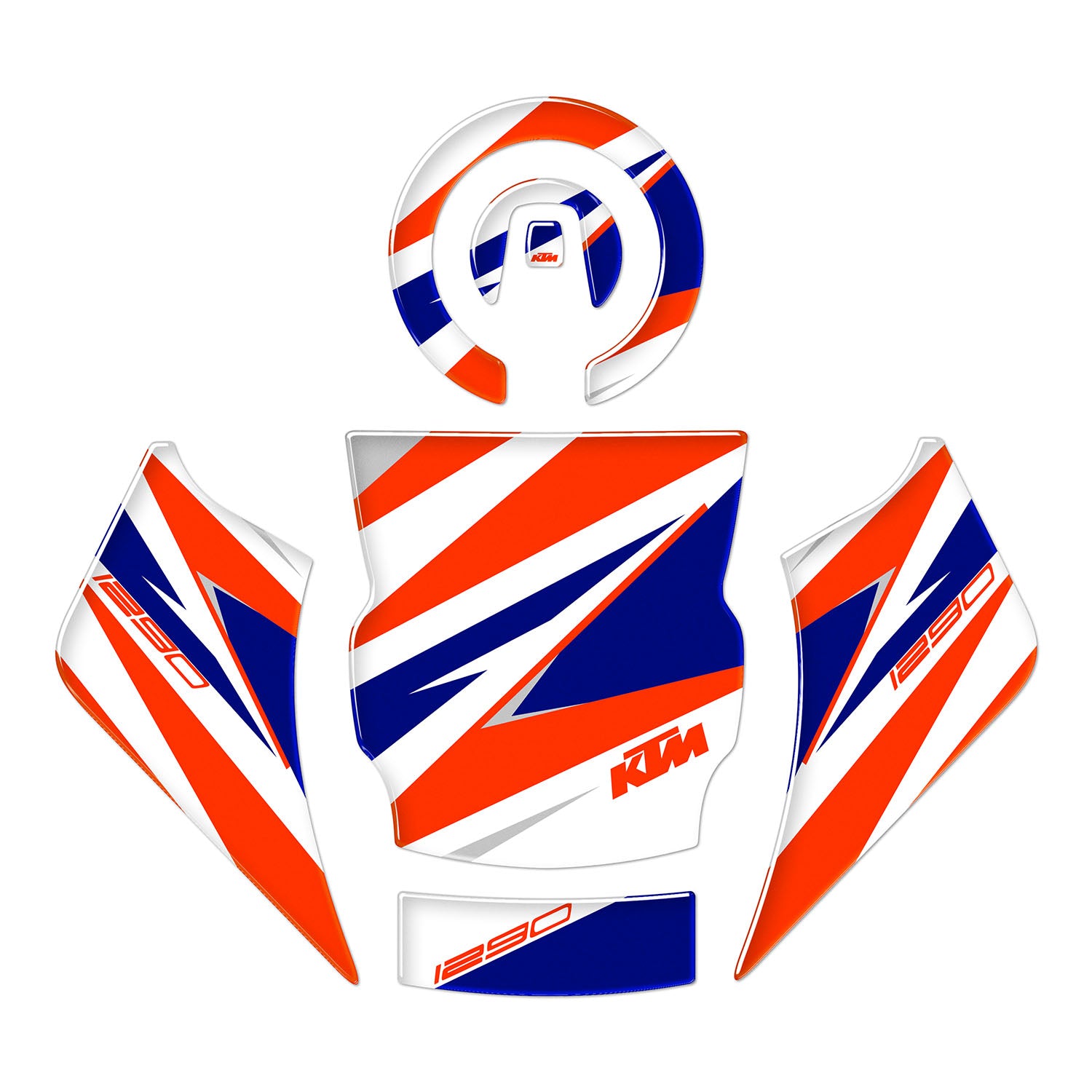 KTM 1290 Super Adventure R Blaze Rally Tank Pad Seti (2023)