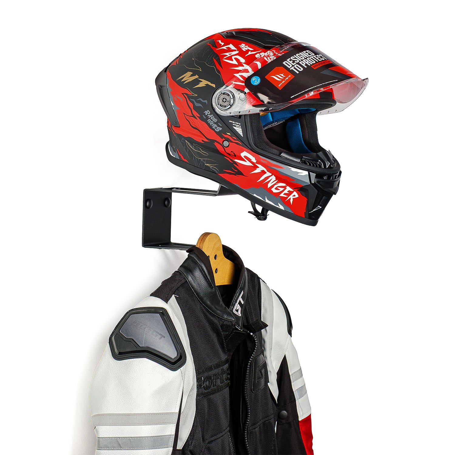 Kask Standı – Duvara Monte Kask Askısı (Tüm Kasklar ile Uyumlu)