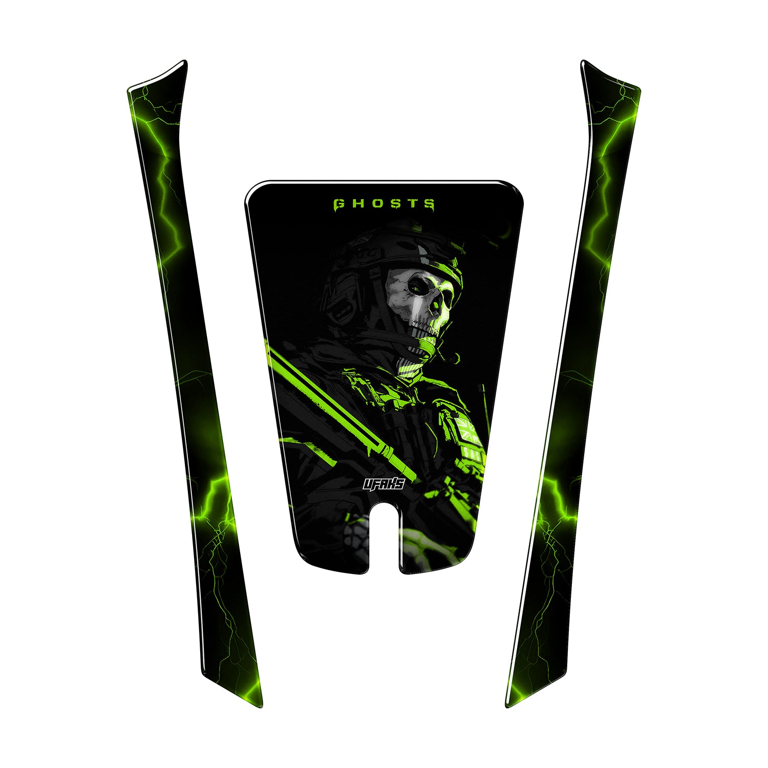 Kuba Vizy 50 Ghost Tank Pad Set (2026) #renk_ghost sight