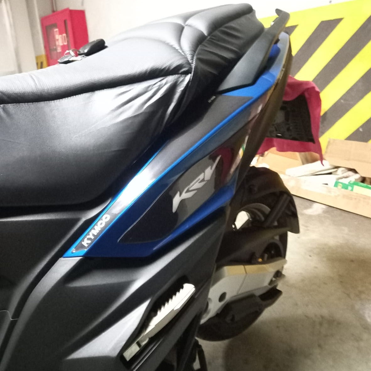 Kymco KRV 200 TCS Tank Pad Seti