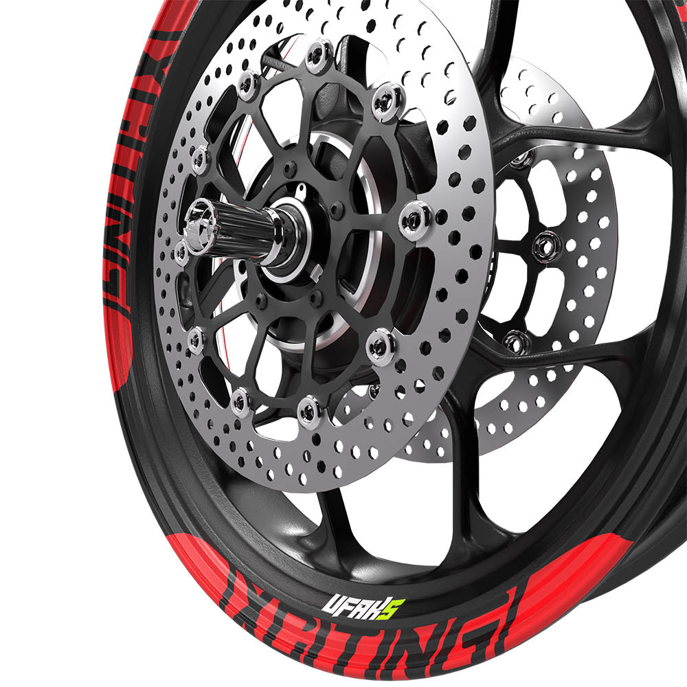 Kymco Xciting Tasarımlı Jant Şeridi #renk_kırmızı