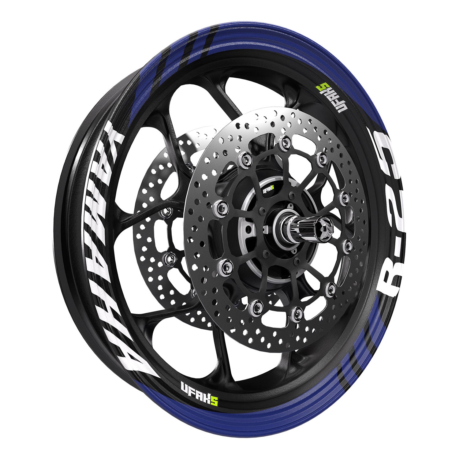 Yamaha R25 Geniş Jant Şeridi #renk_lacivert