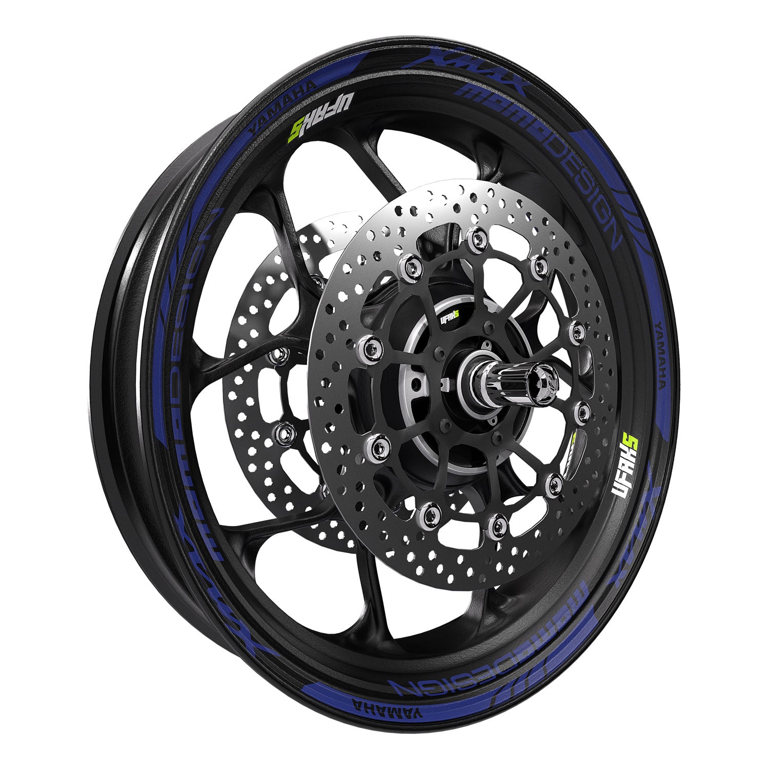 Yamaha XMAX Desenli Jant Şeridi #renk_lacivert