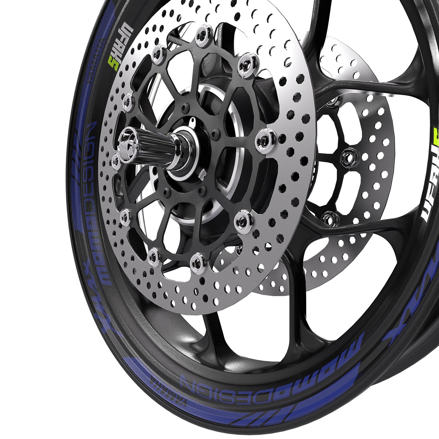 Yamaha XMAX Desenli Jant Şeridi #renk_lacivert