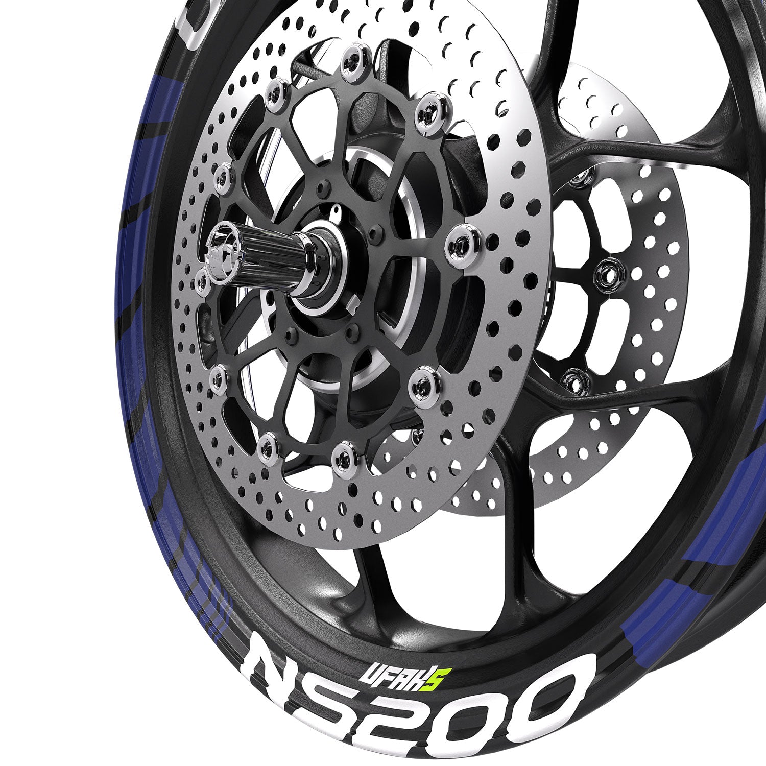 Bajaj Pulsar NS 200 Jant Şeridi #renk_lacivert