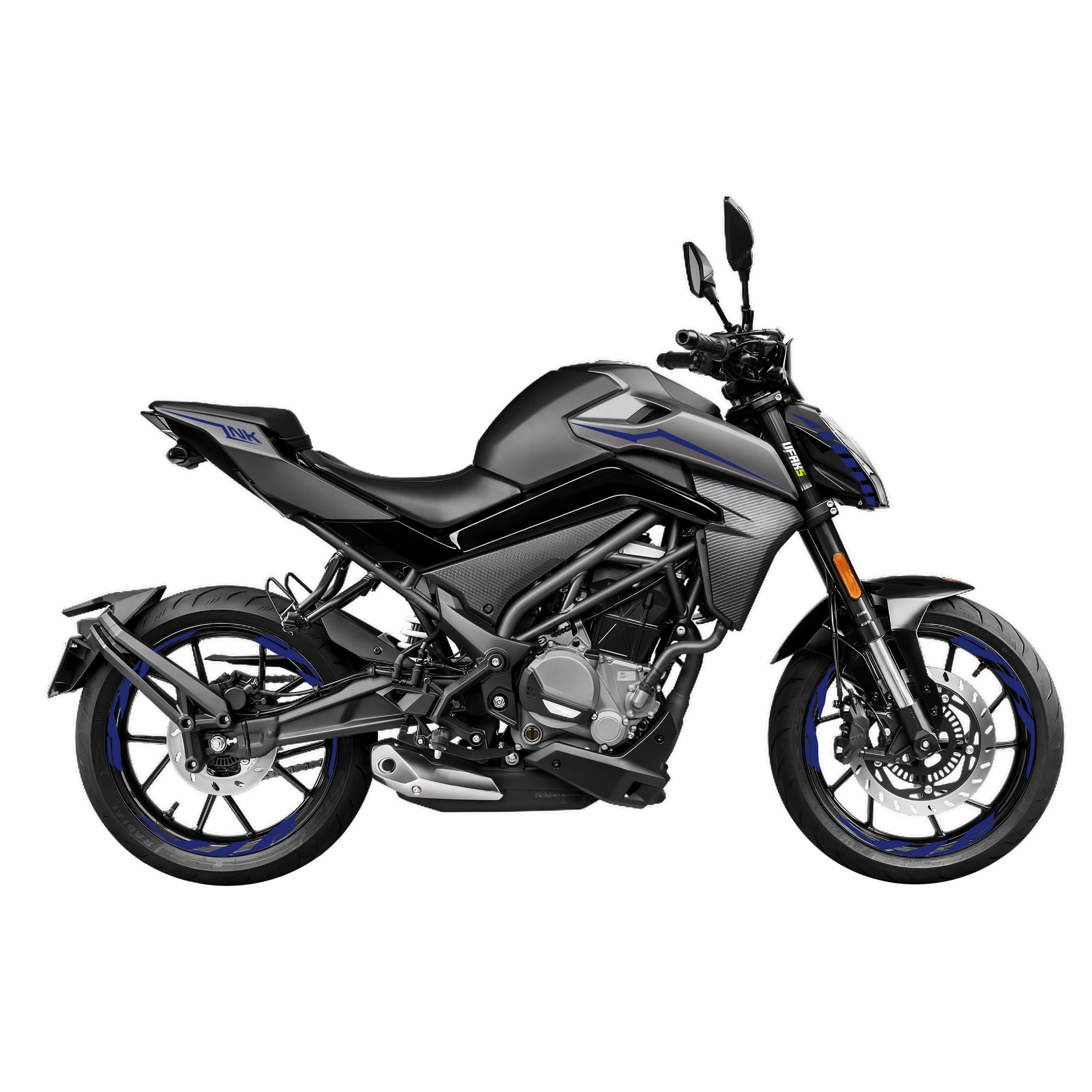 CF Moto 250 NK Sticker Seti (2023) #renk_lacivert