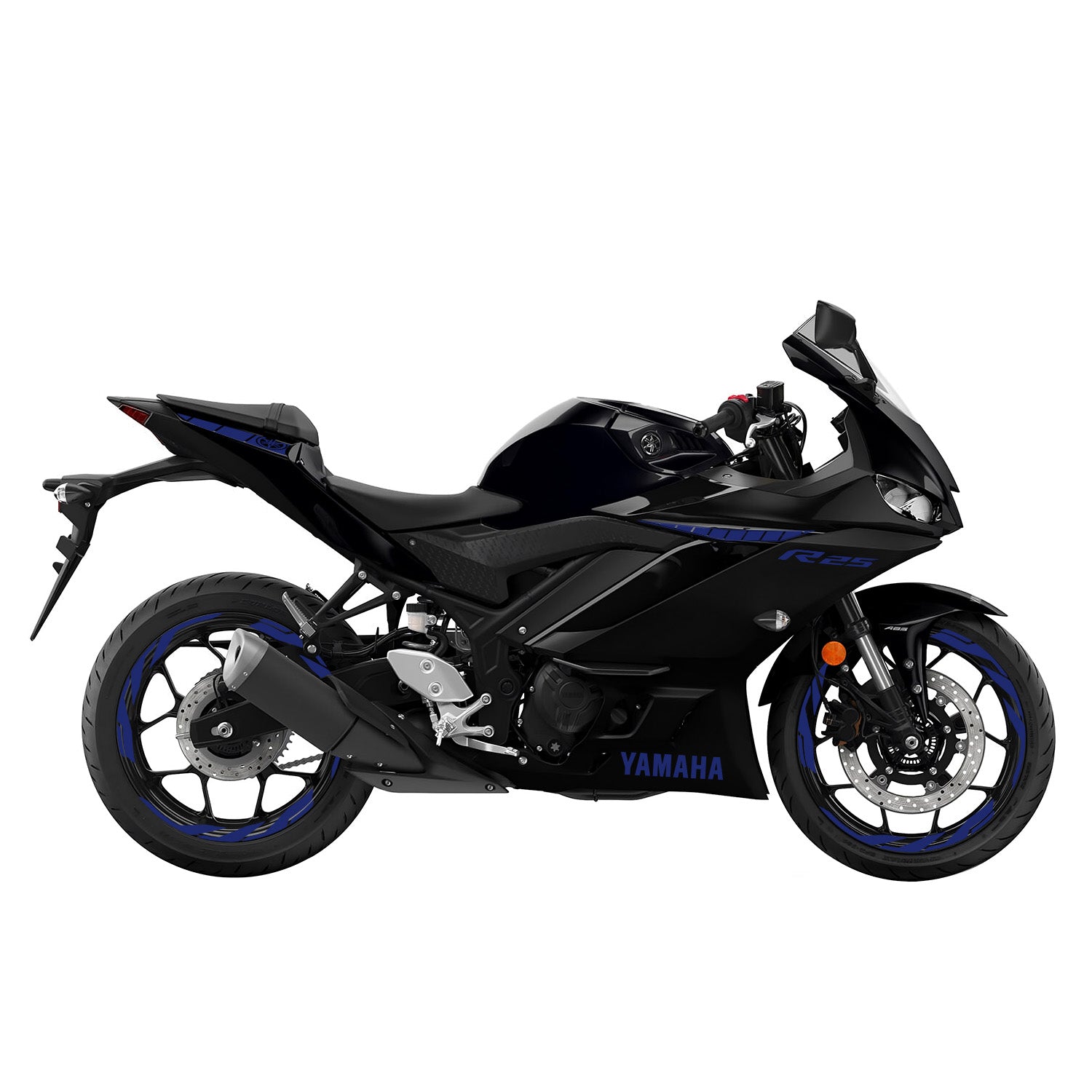 Yamaha R25 Sticker Seti (2019-2023) #renk_lacivert