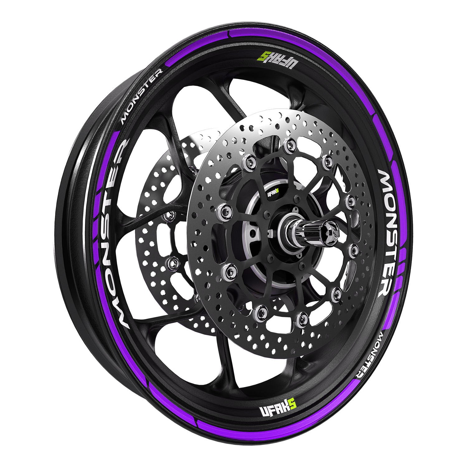 Monster Racing Jant Şeridi #renk_mor