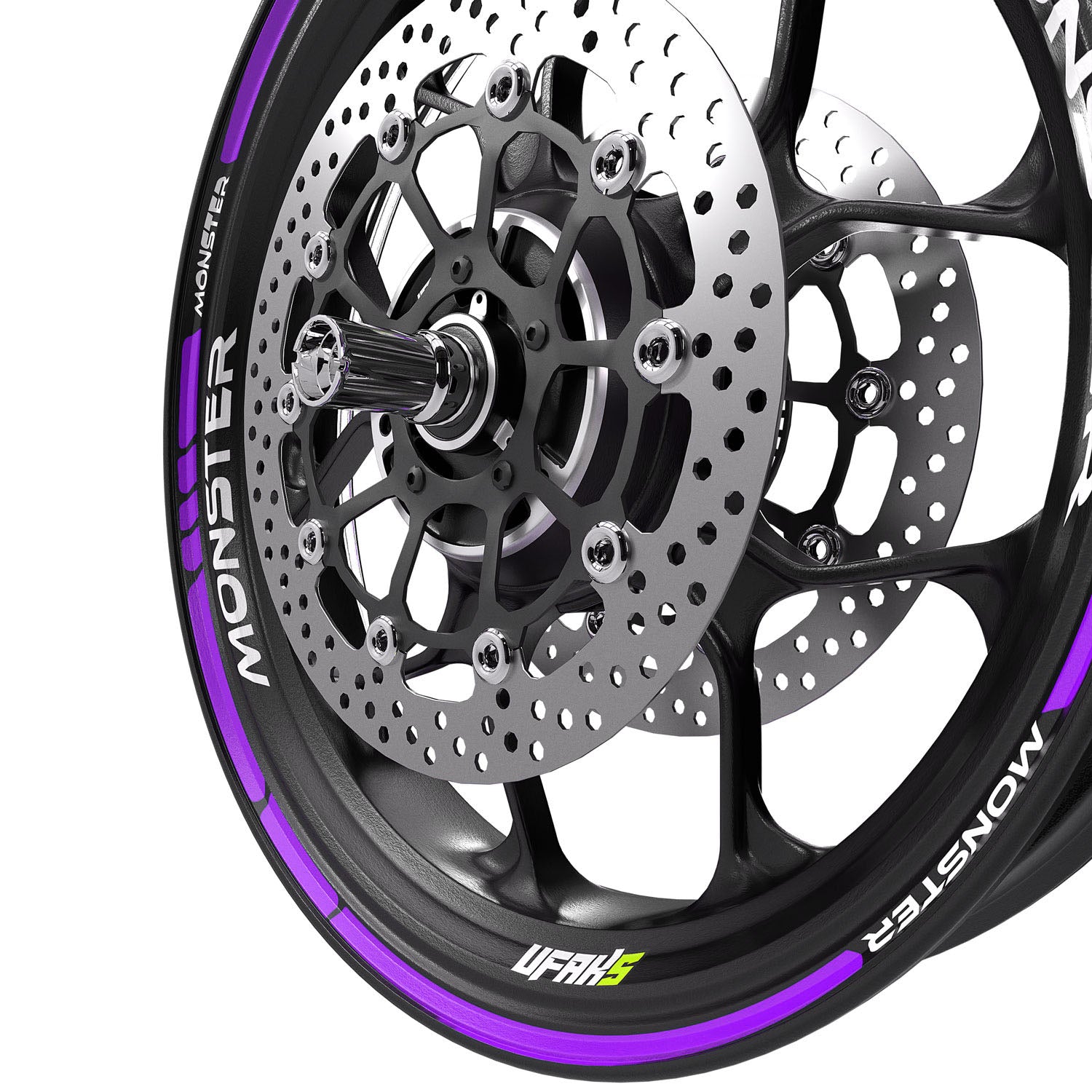 Monster Racing Jant Şeridi #renk_mor