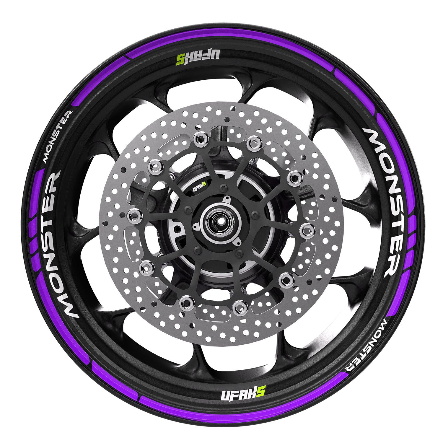 Monster Racing Jant Şeridi #renk_mor