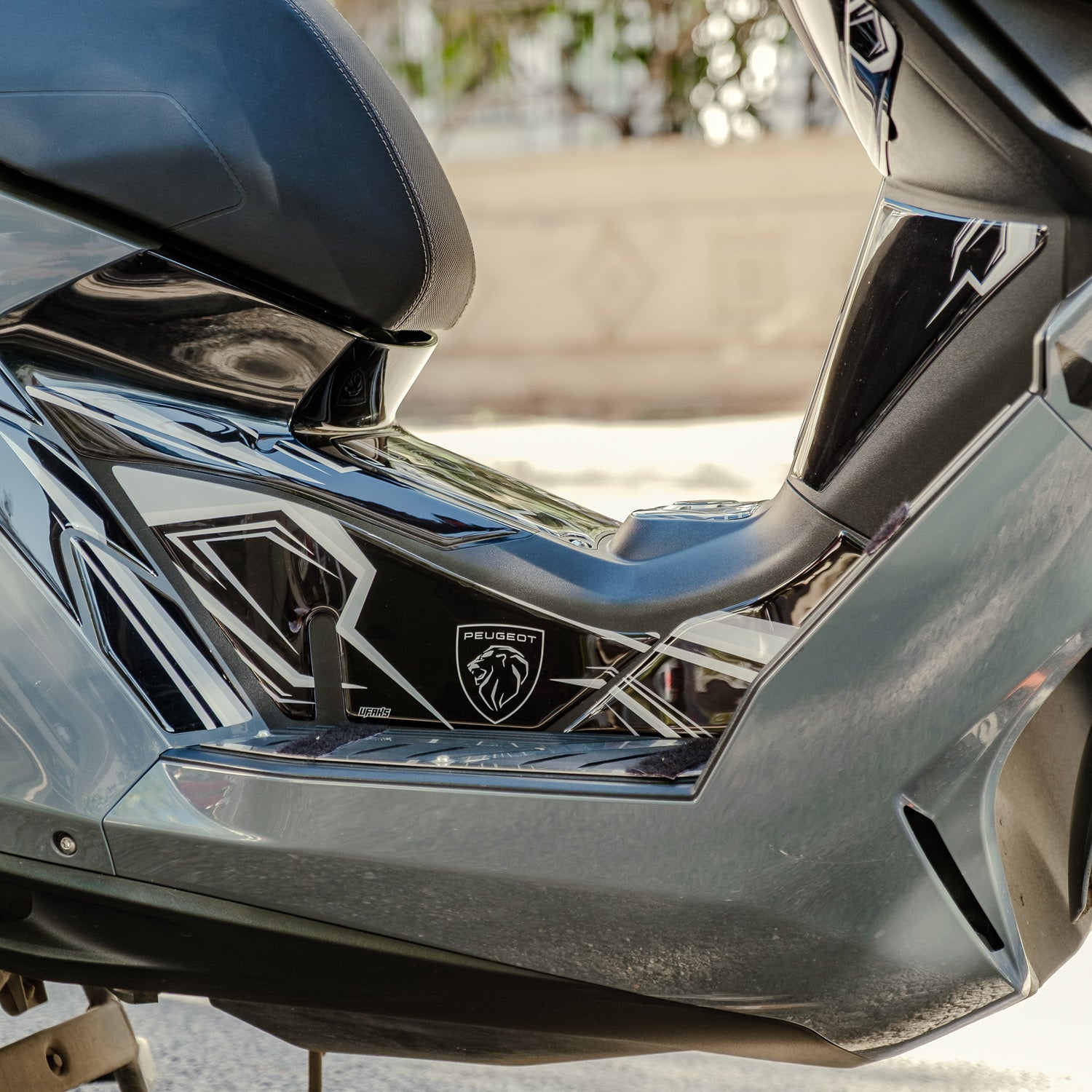 Peugeot Pulsion 125 Grey Line Tank Pad Seti (2023-2025)