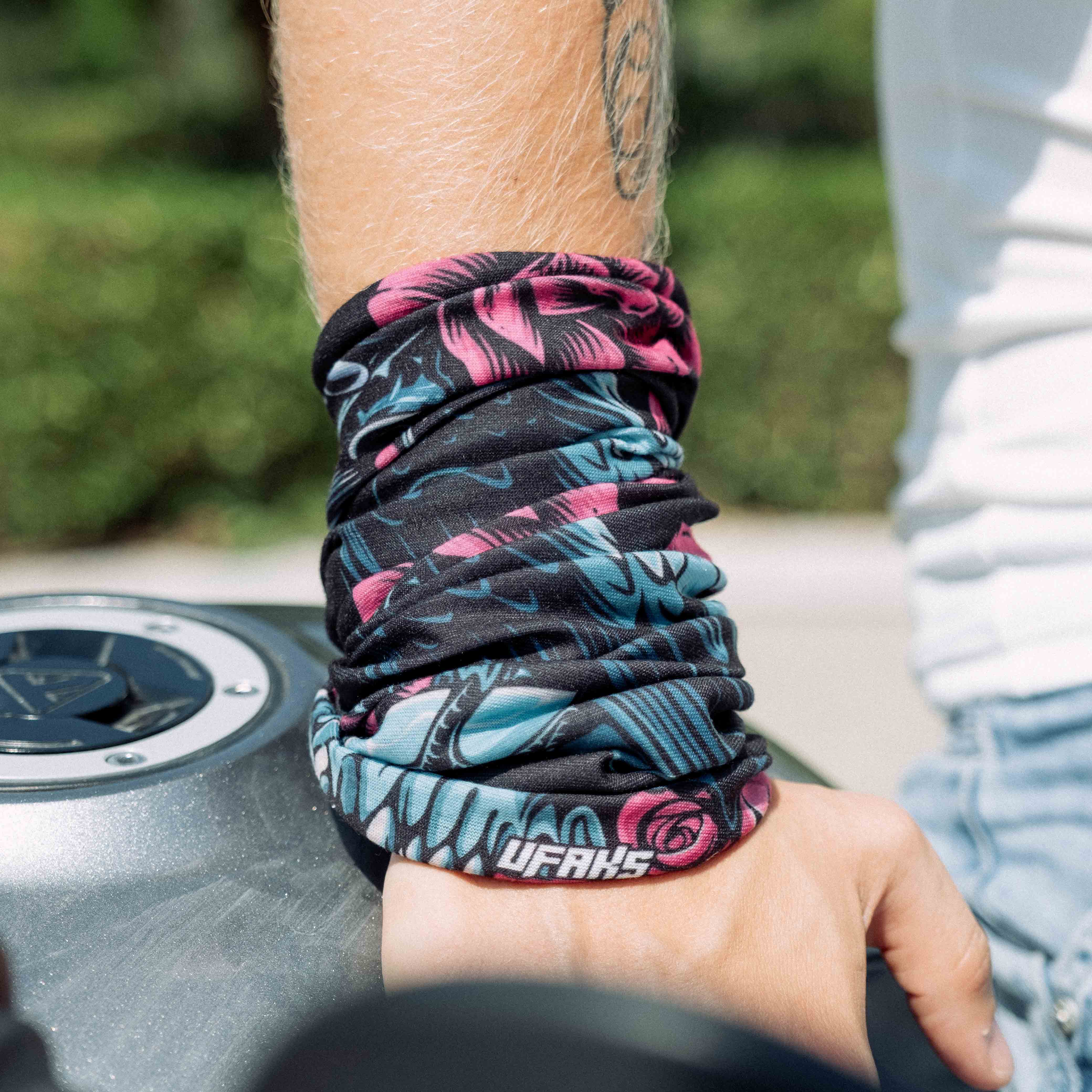 Raven & Rose Desenli Buff Bandana