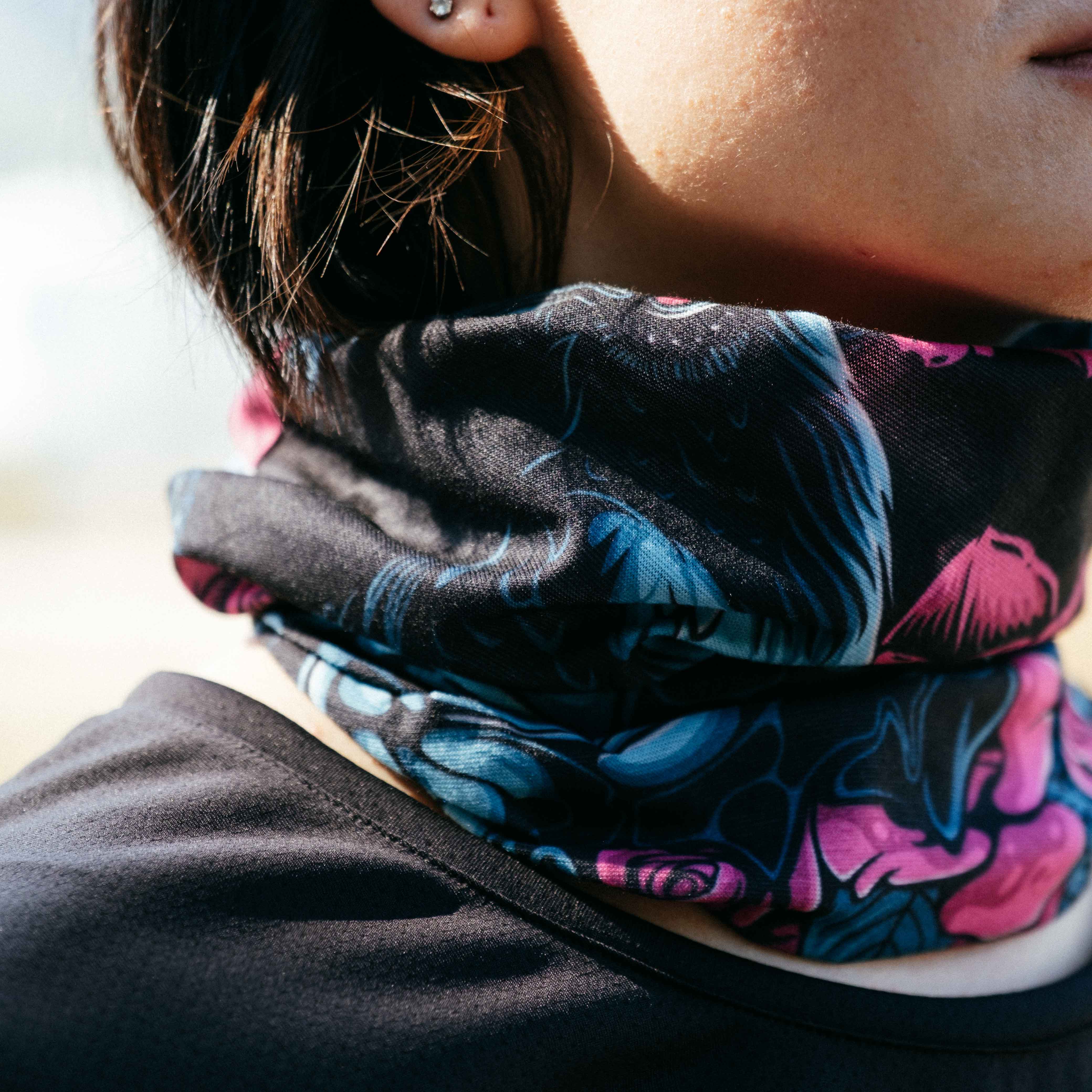 Raven & Rose Desenli Buff Bandana