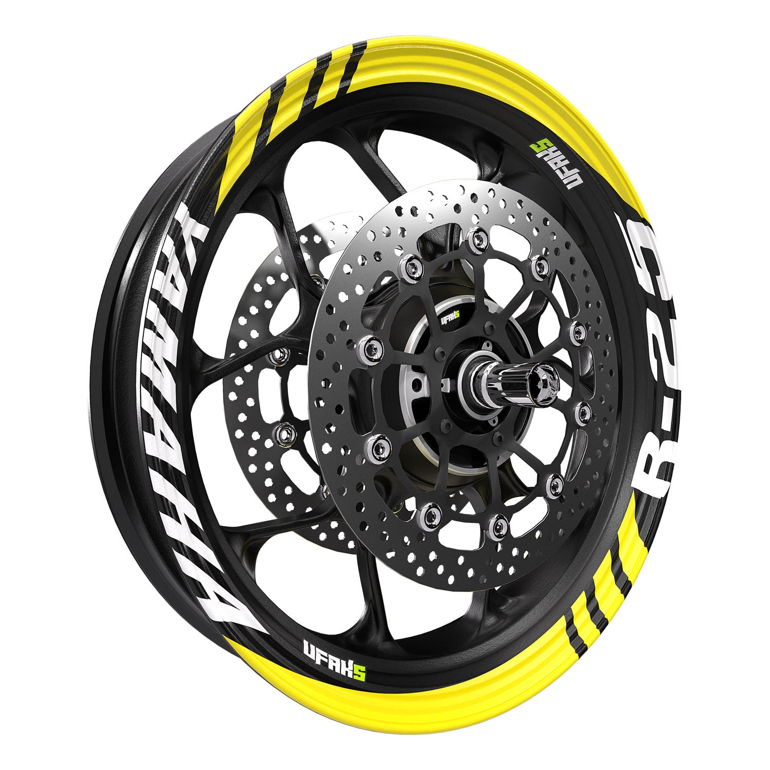 Yamaha R25 Geniş Jant Şeridi #renk_sarı