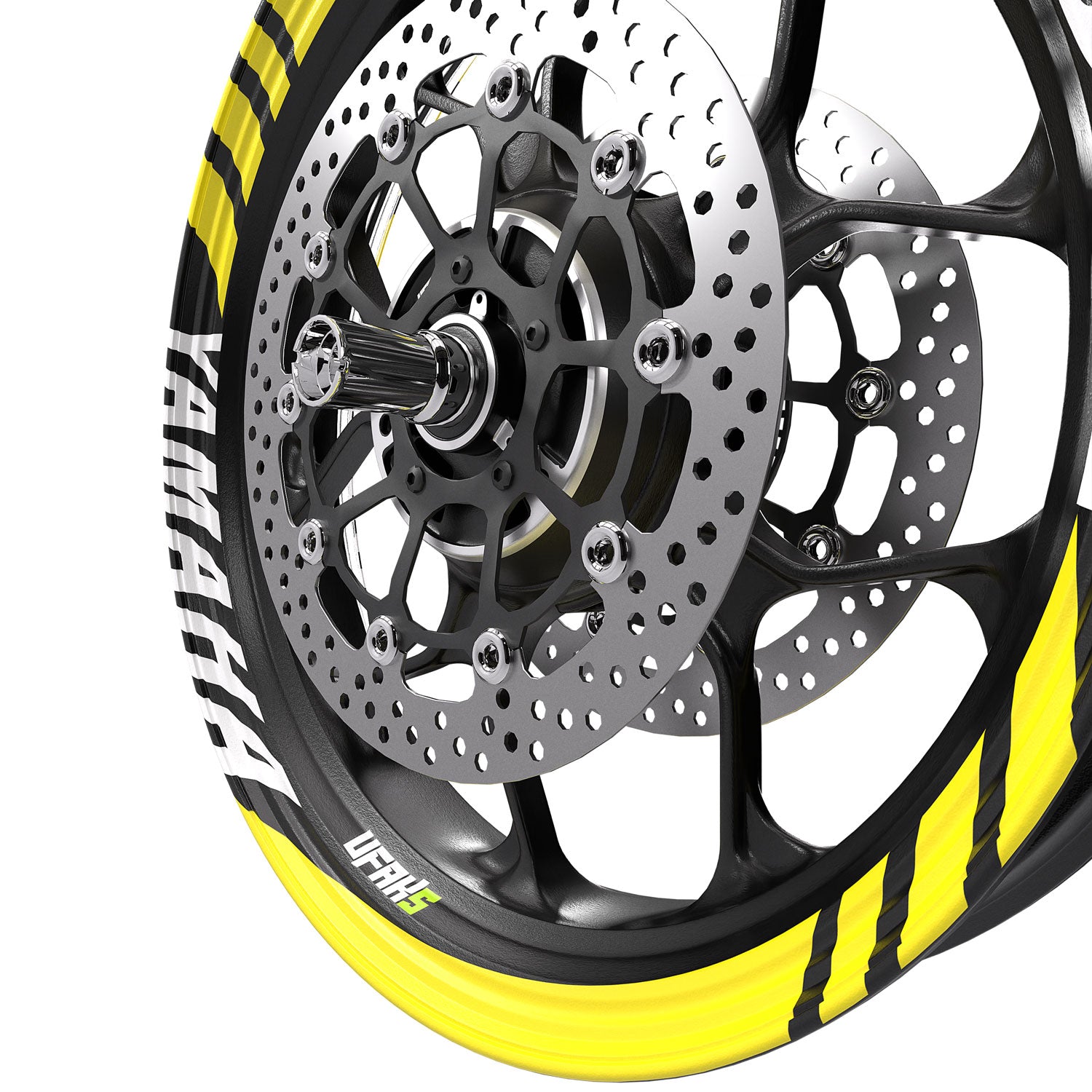 Yamaha R25 Geniş Jant Şeridi #renk_sarı