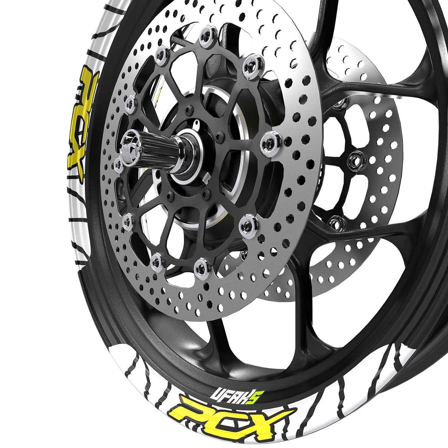 Honda PCX Tasarımlı Jant Şeridi #renk_sarı