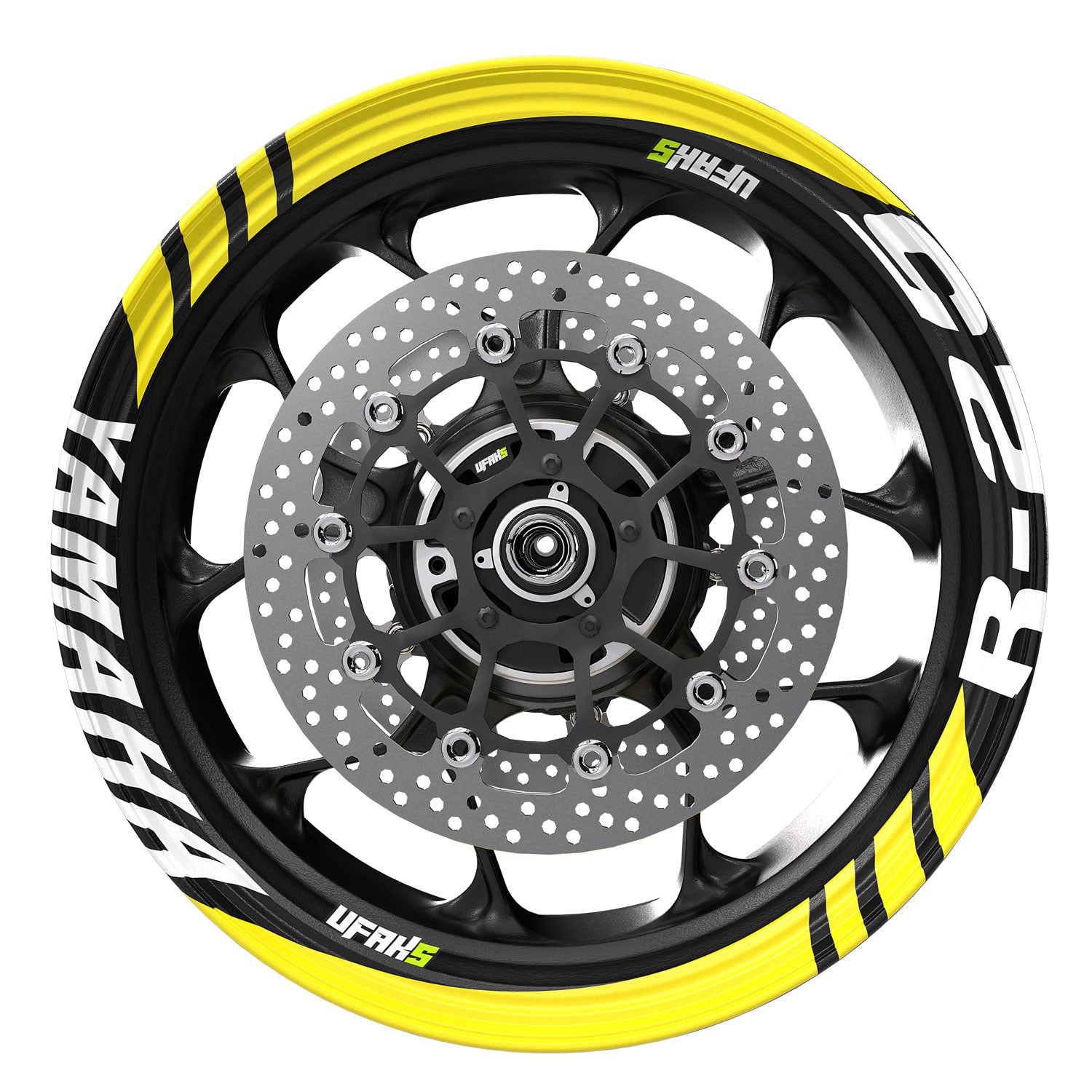 Yamaha R25 Geniş Jant Şeridi #renk_sarı