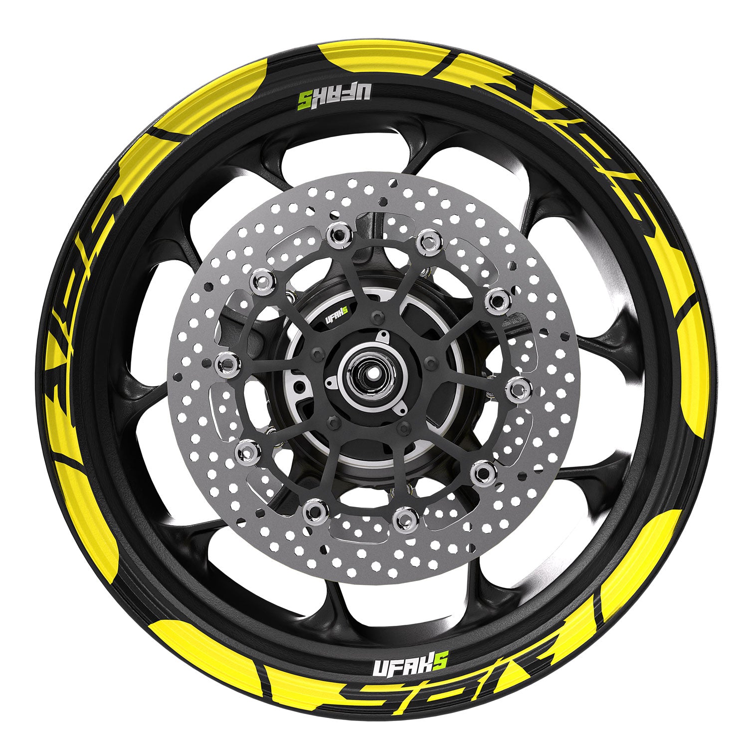 Yamaha YBR Tasarımlı Jant Şeridi #renk_sarı