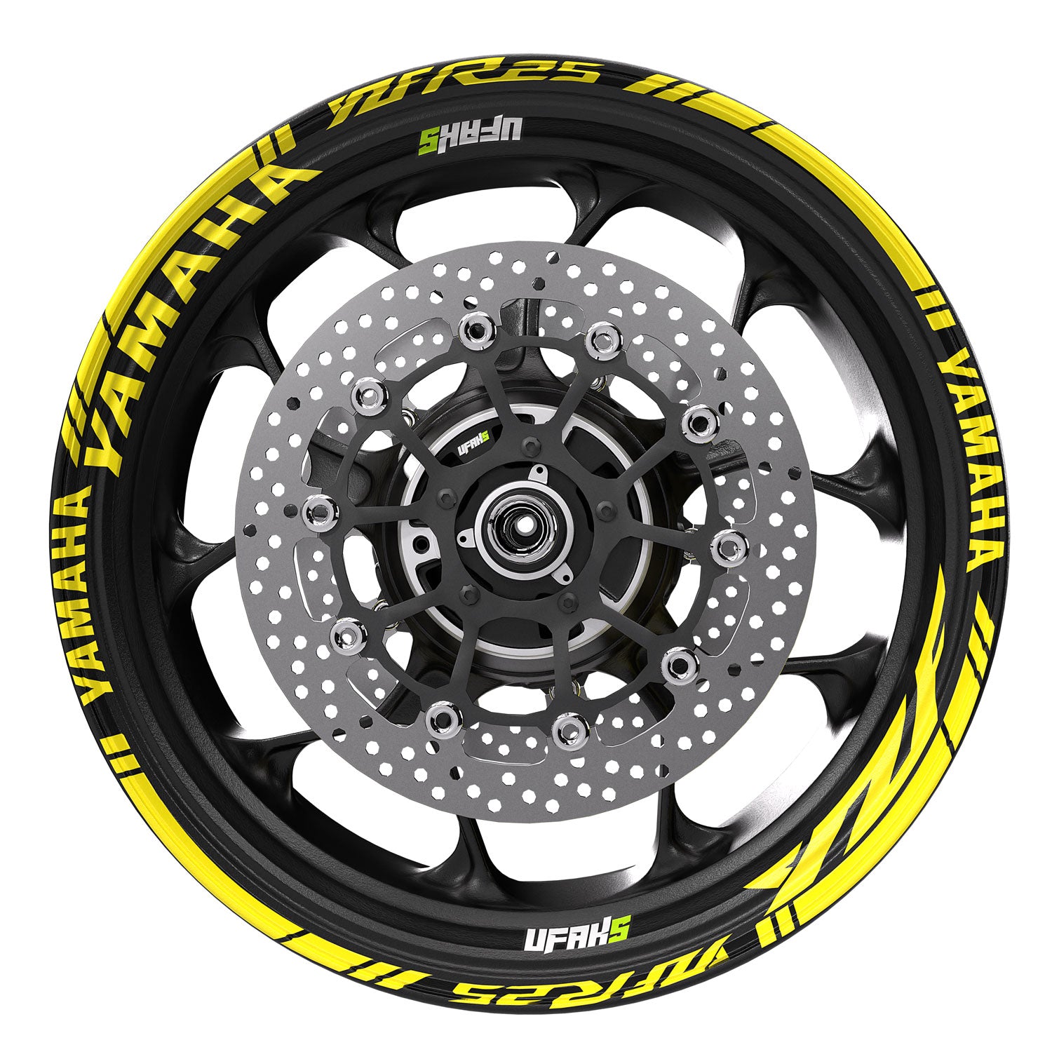 Yamaha YZF R25 Jant Şeridi #renk_sarı
