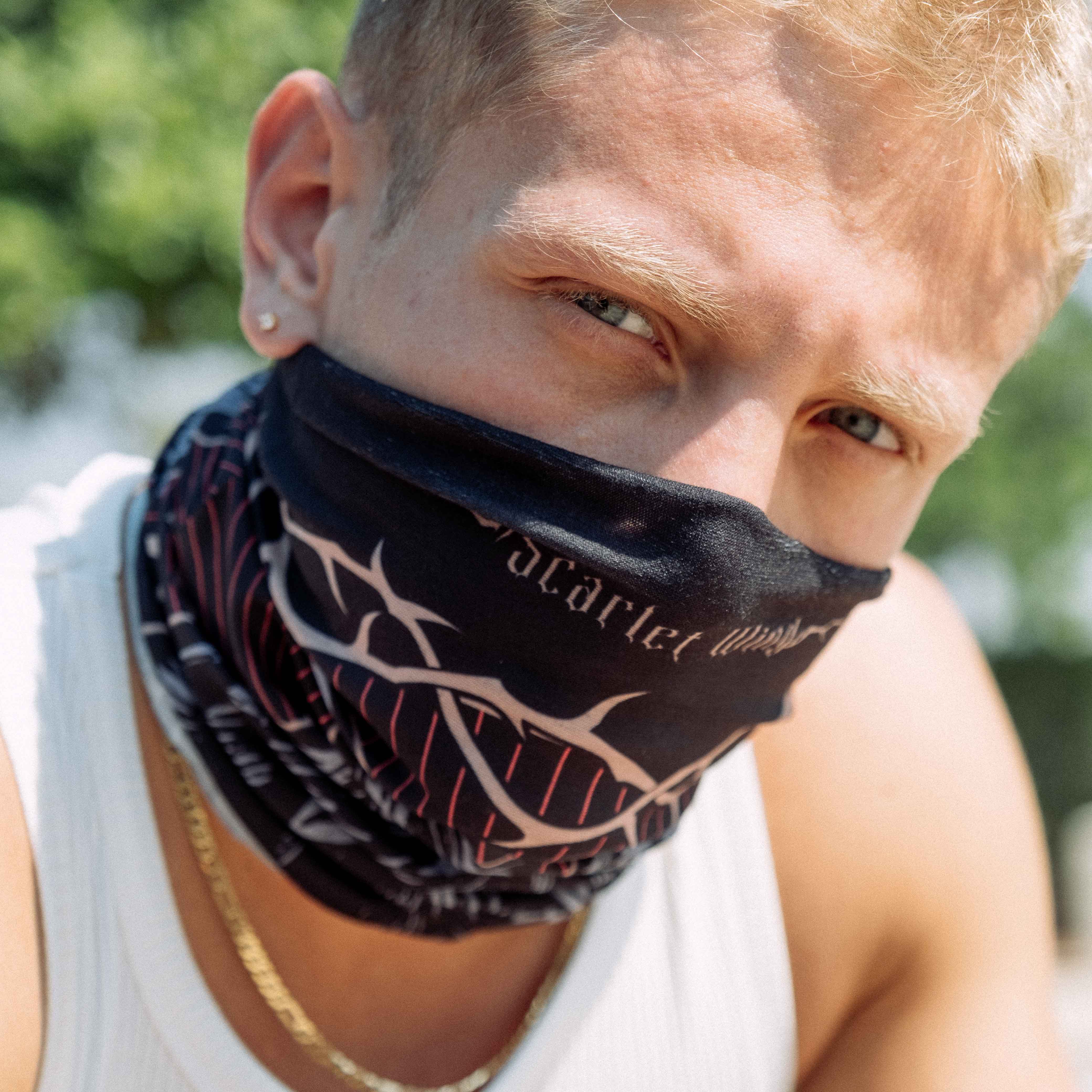 Scarlet Wing Desenli Buff Bandana