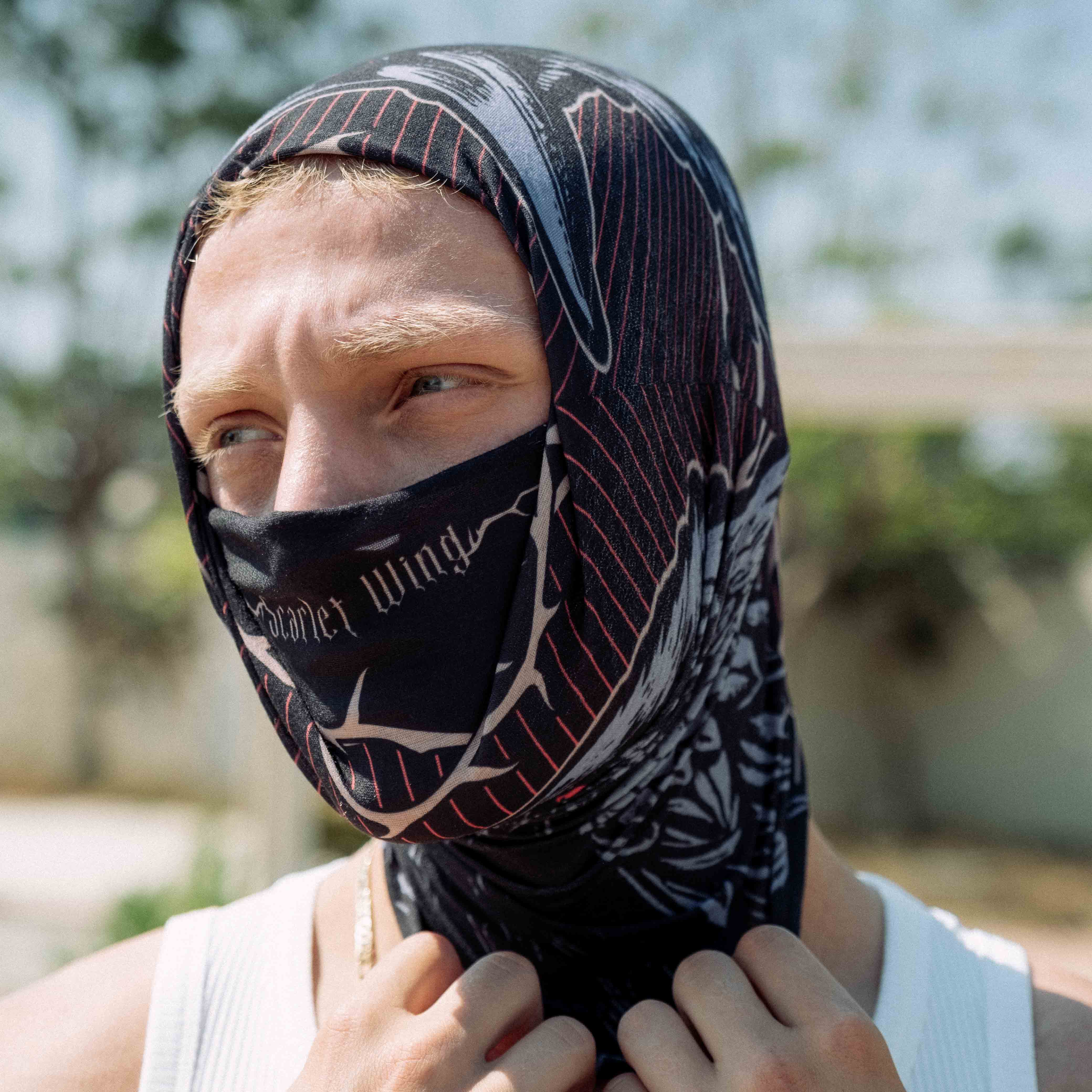 Scarlet Wing Desenli Buff Bandana