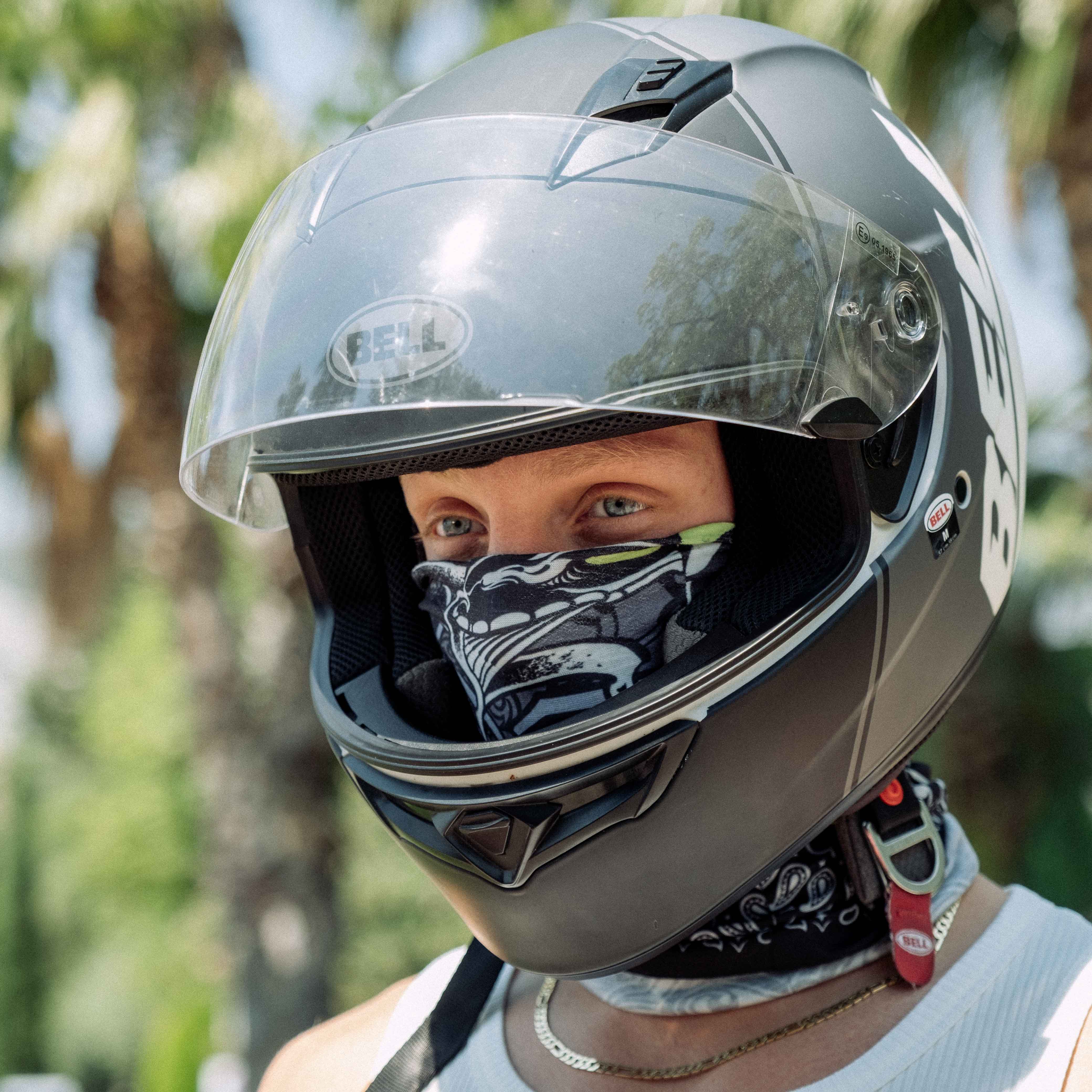 Snakebite Desenli Buff Bandana