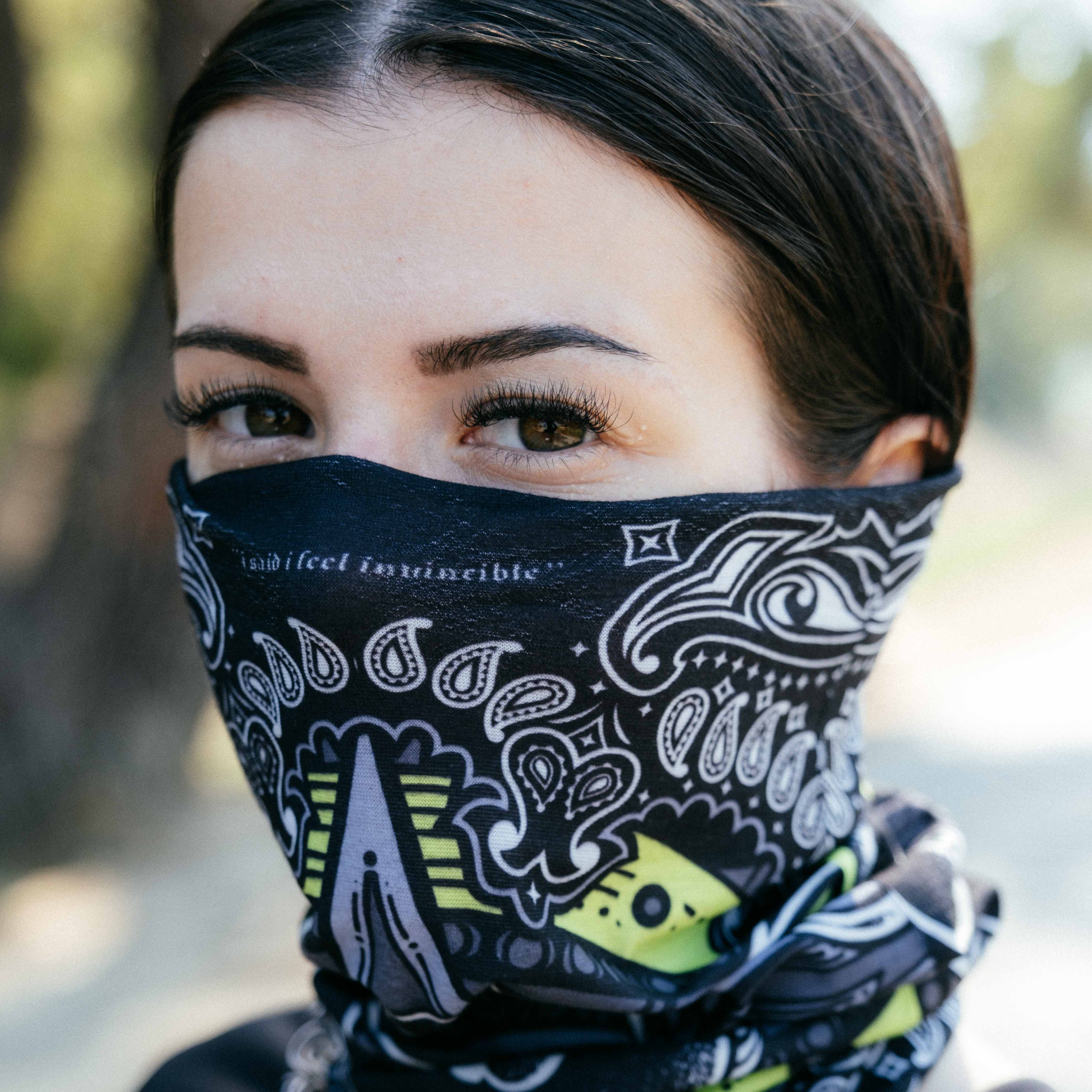 Snakebite Desenli Buff Bandana