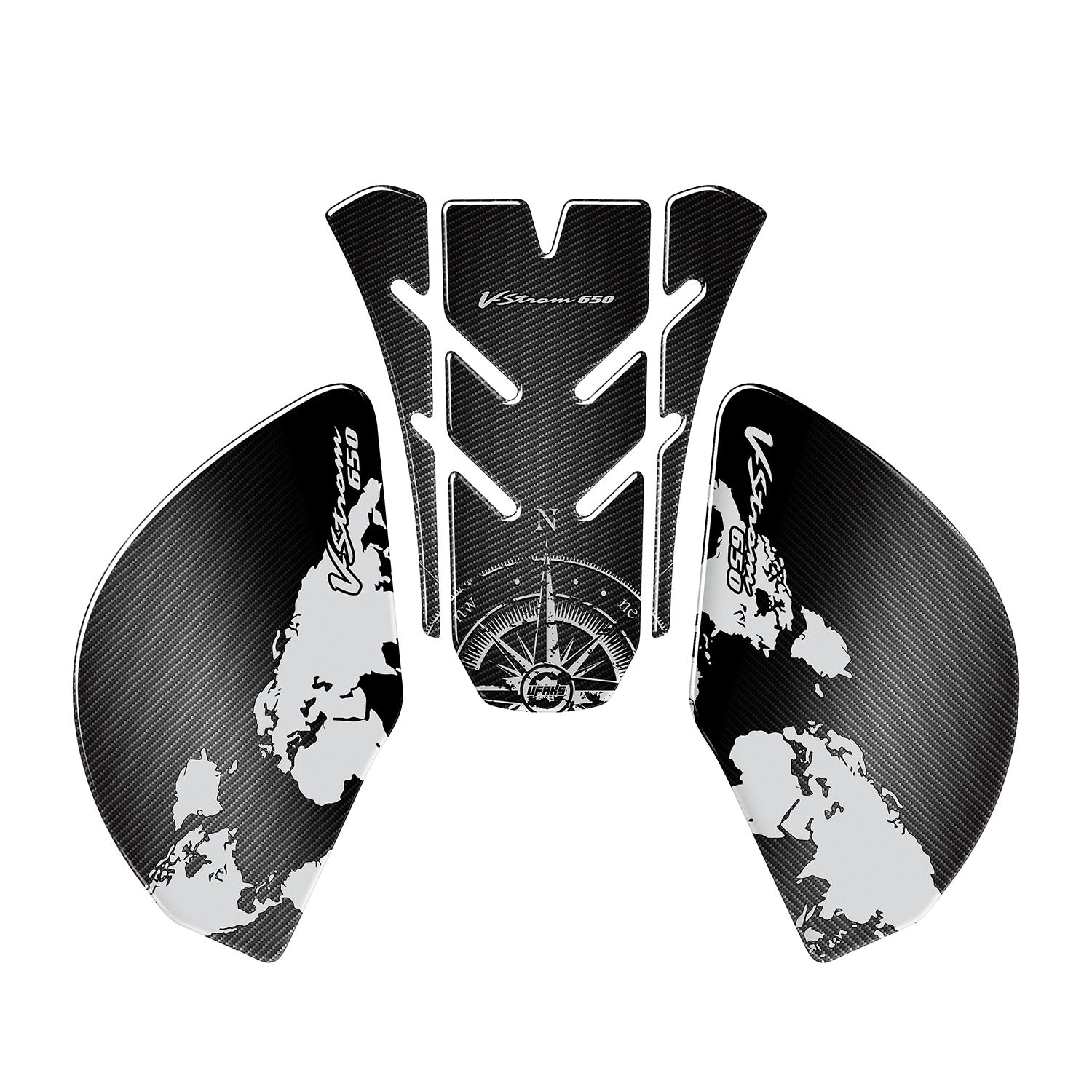 Suzuki V-Strom DL650 Navigator Tank Pad Seti (2021-2022)