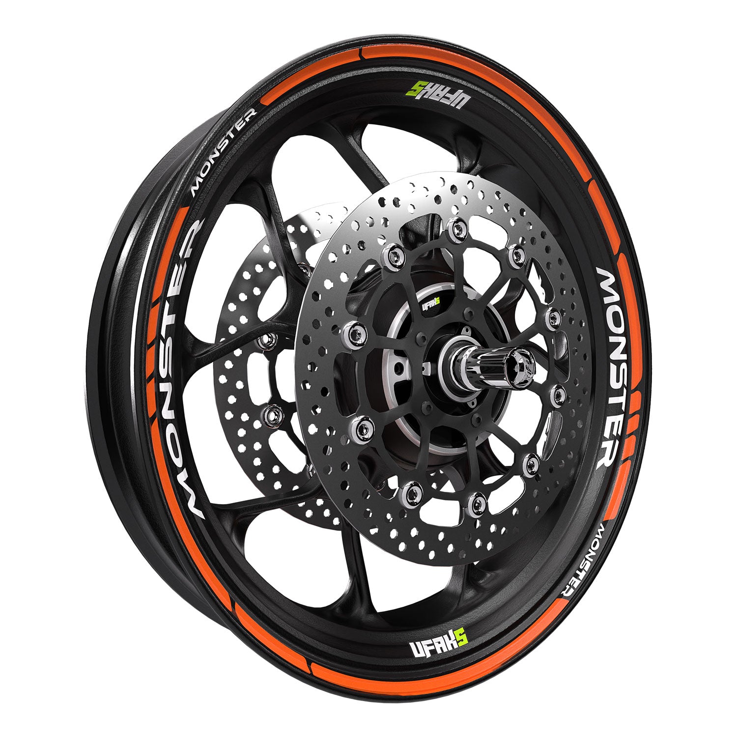 Monster Racing Jant Şeridi #renk_turuncu