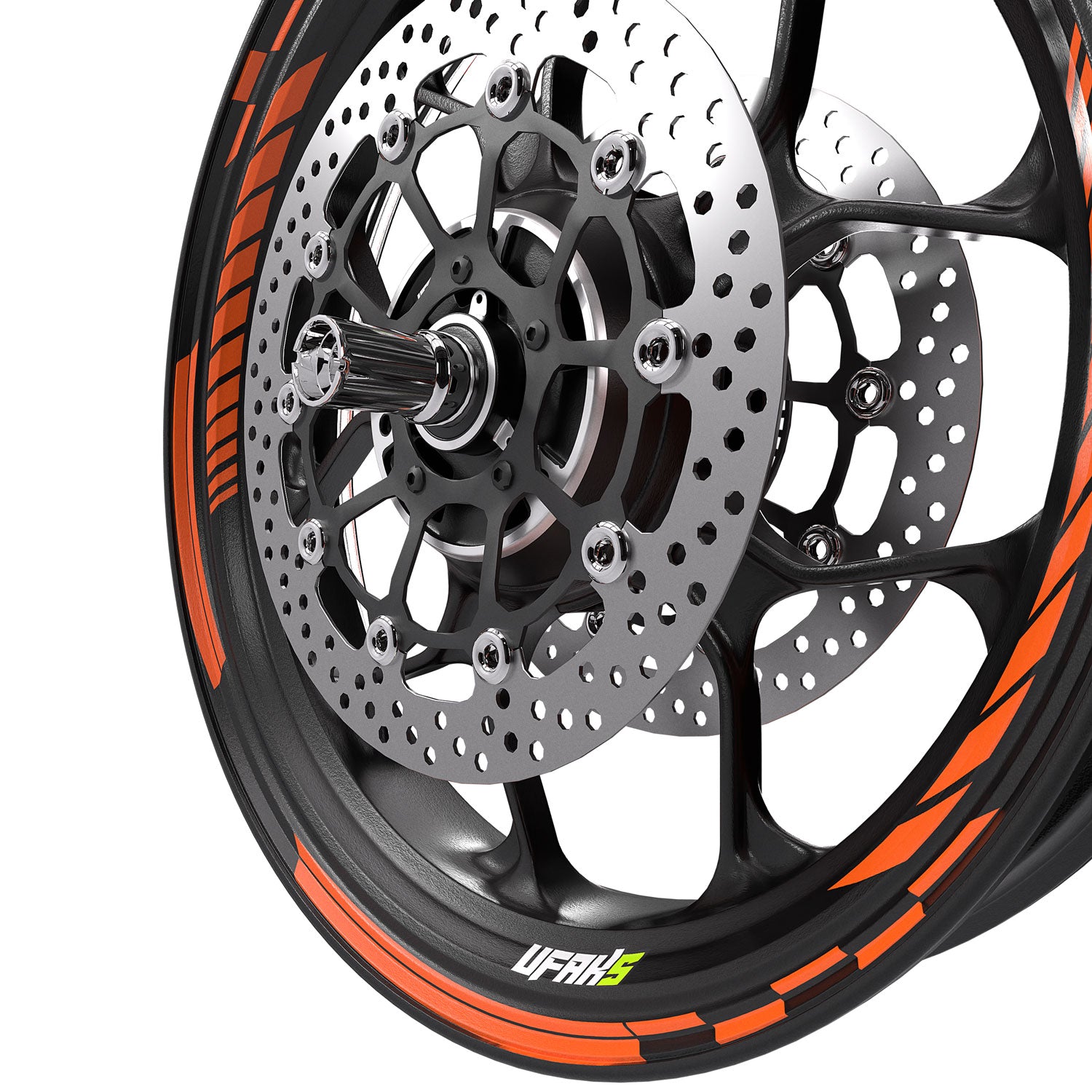 Honda Forza Racing Jant Şeridi #renk_turuncu