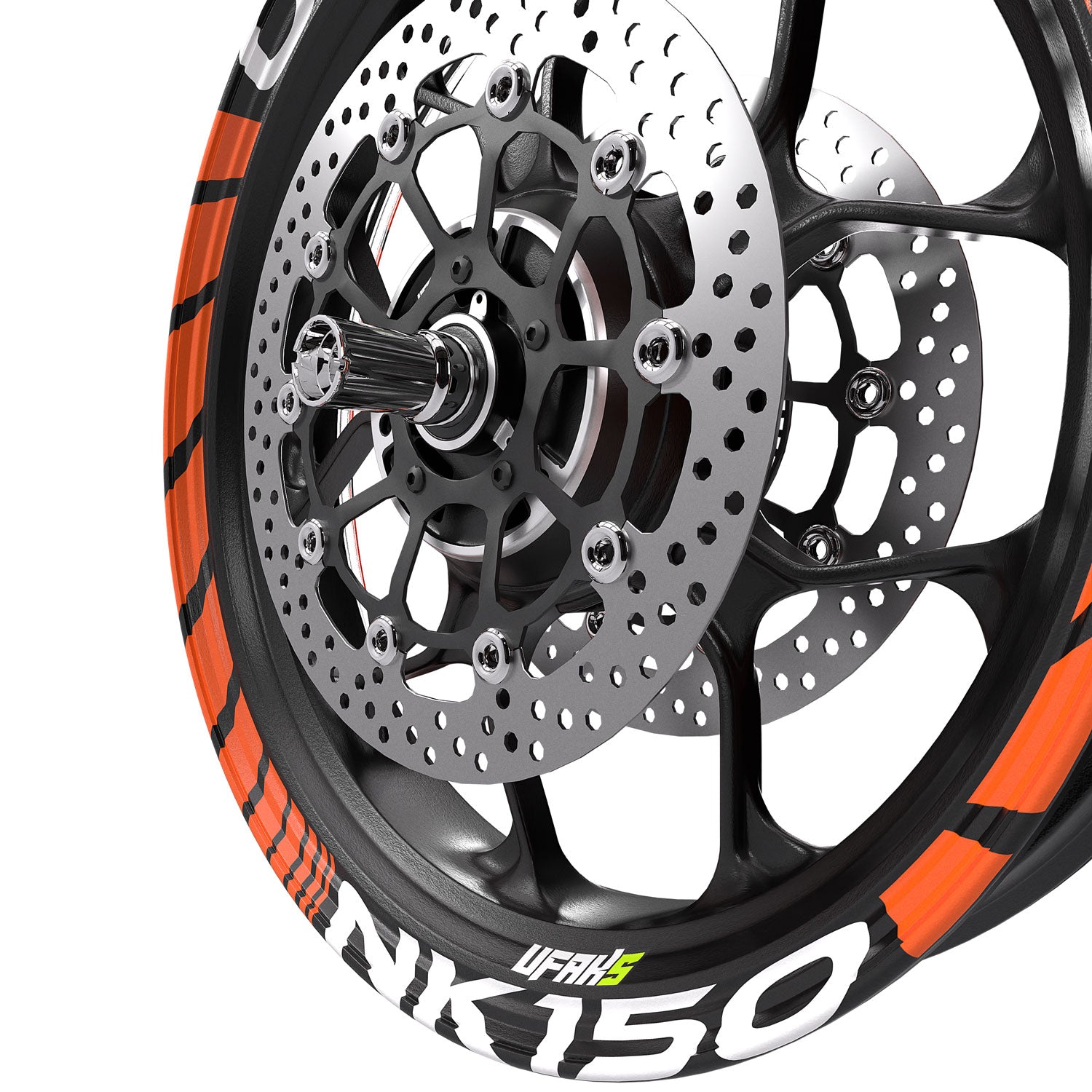 CFMOTO 150 NK Geniş Jant Şeridi #renk_turuncu