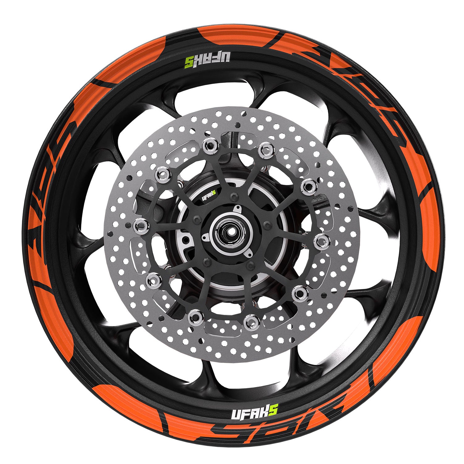Yamaha YBR Tasarımlı Jant Şeridi #renk_turuncu