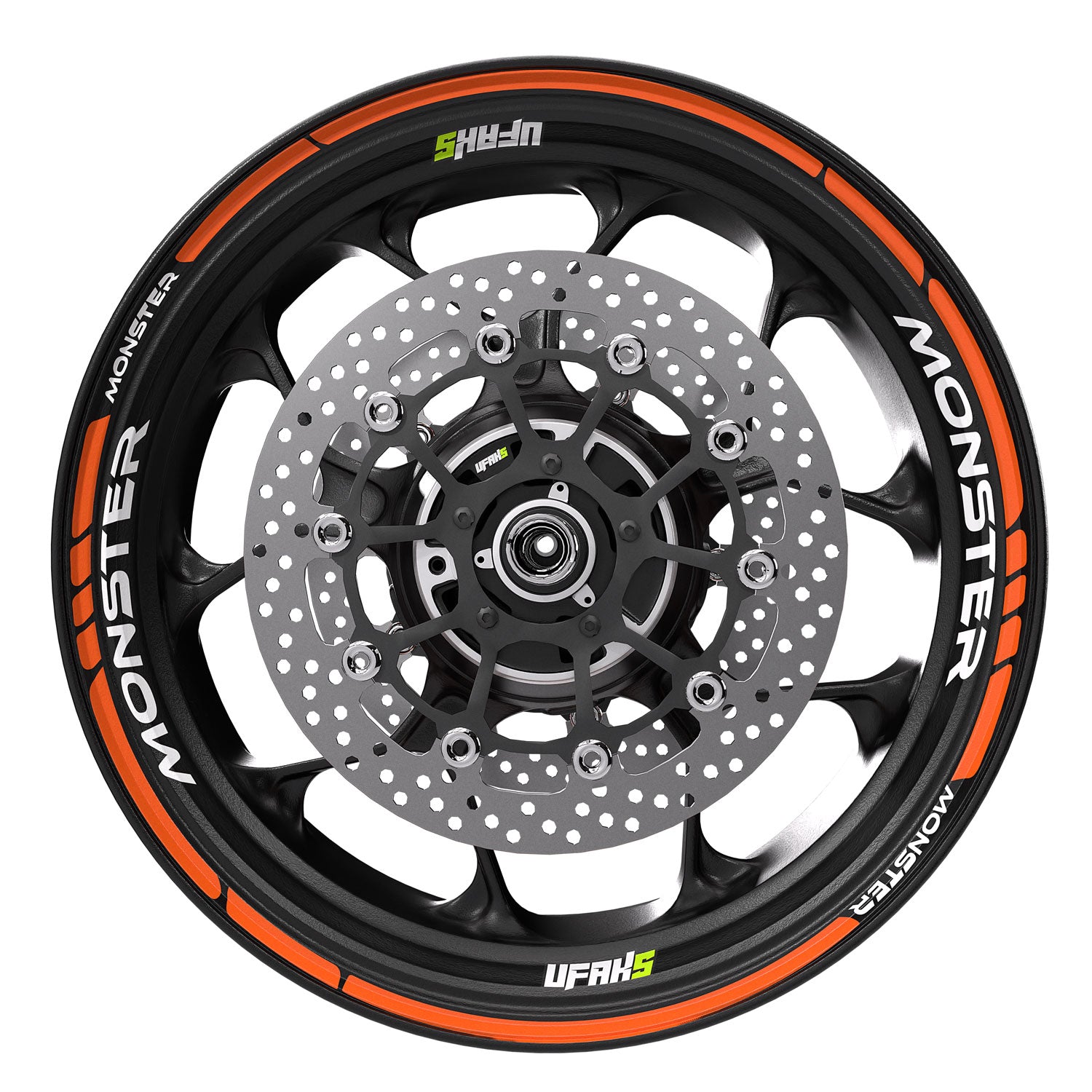 Monster Racing Jant Şeridi #renk_turuncu