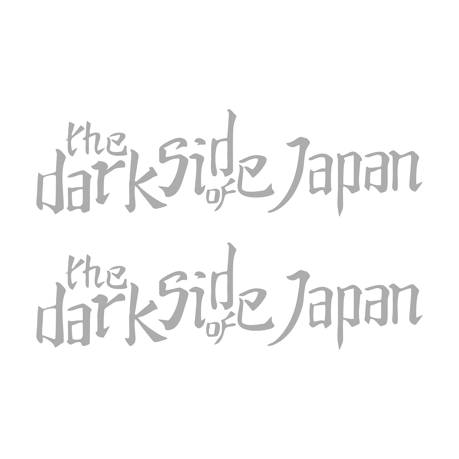 The Dark Side of Japan Sticker Motosiklet Etiketi #renk_gri #ölçü_yatay