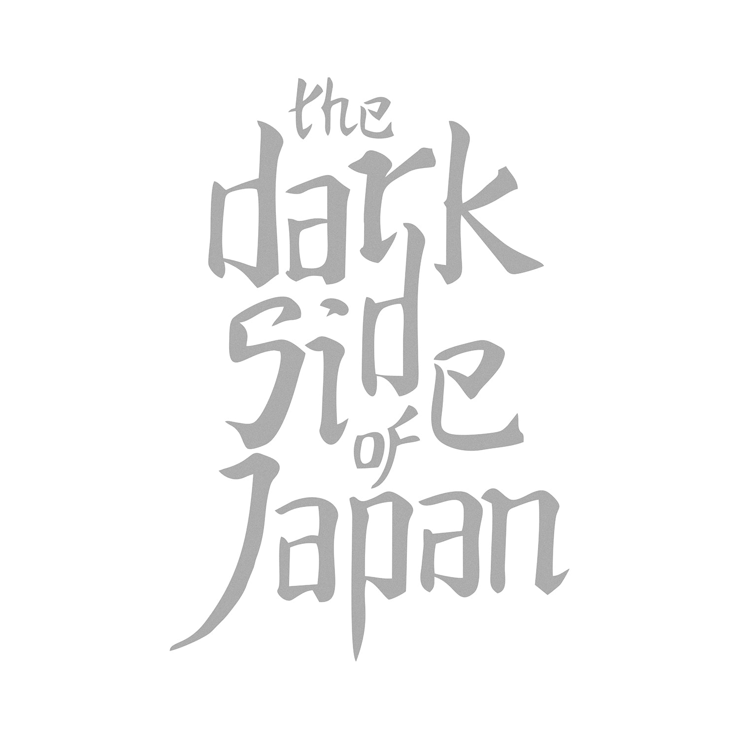 The Dark Side of Japan Sticker Motosiklet Etiketi #renk_gri #ölçü_dikey