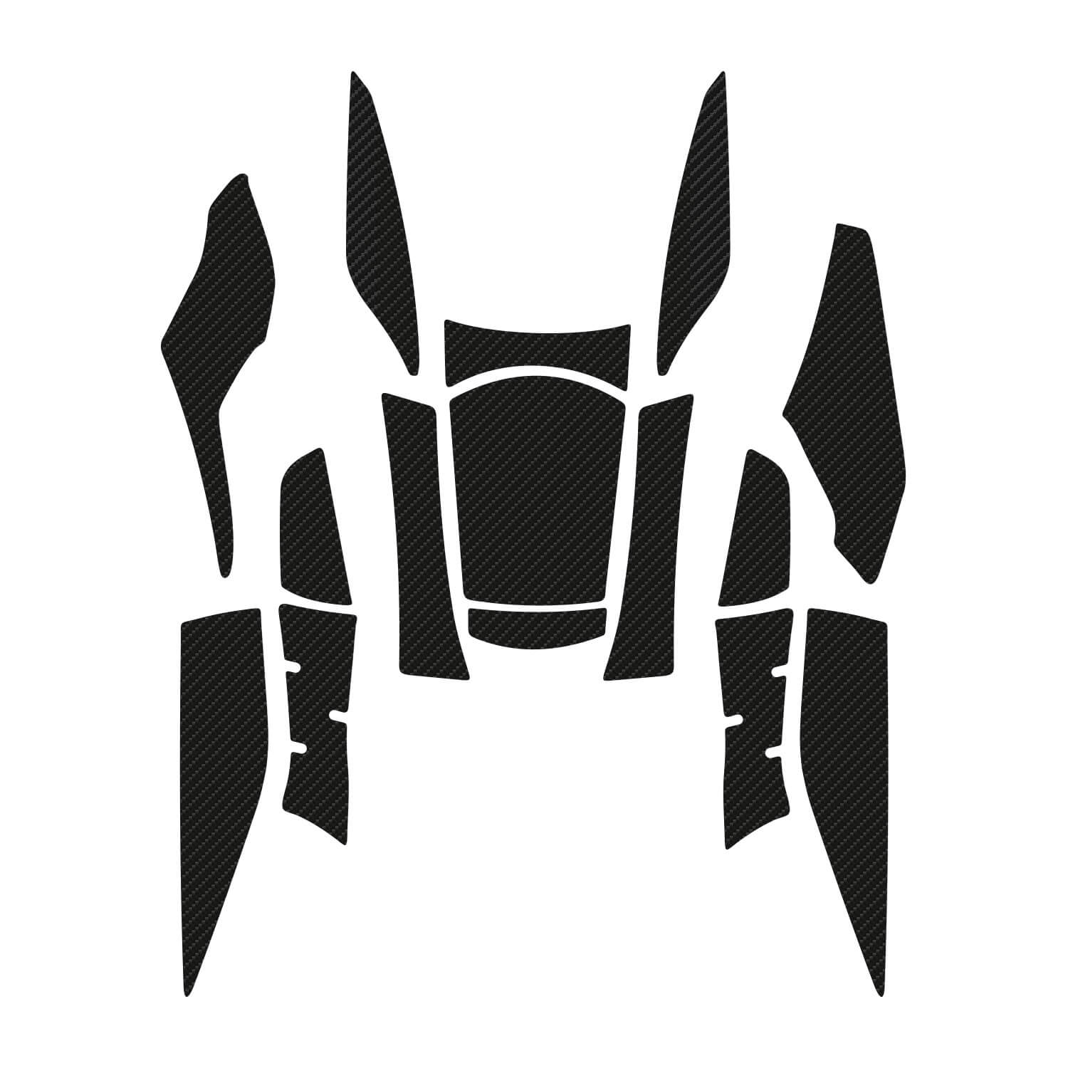 Yamaha XMAX Karbon Sticker Seti