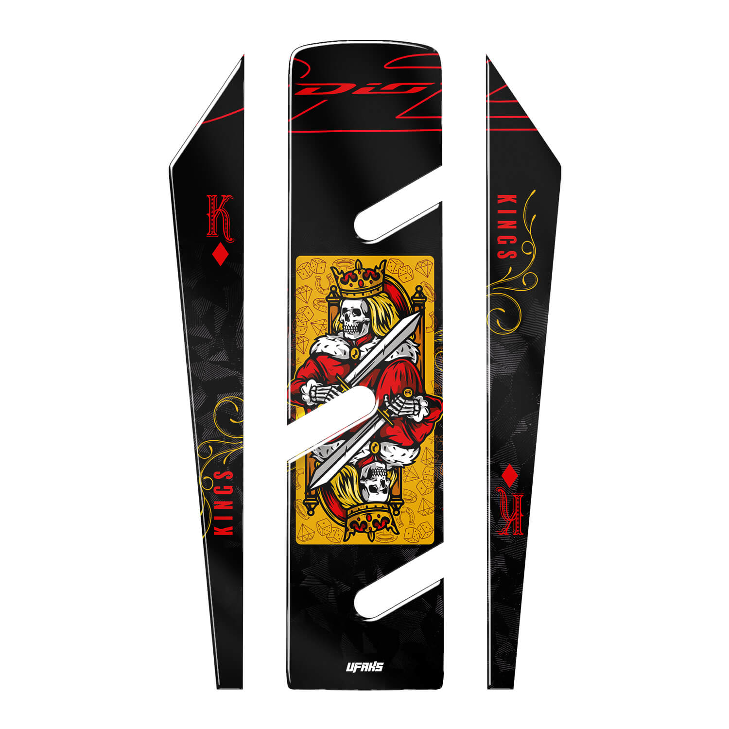 Honda Dio Uyumlu King Kart Depo Tank Pad, Honda Dio Tank Pad Seti