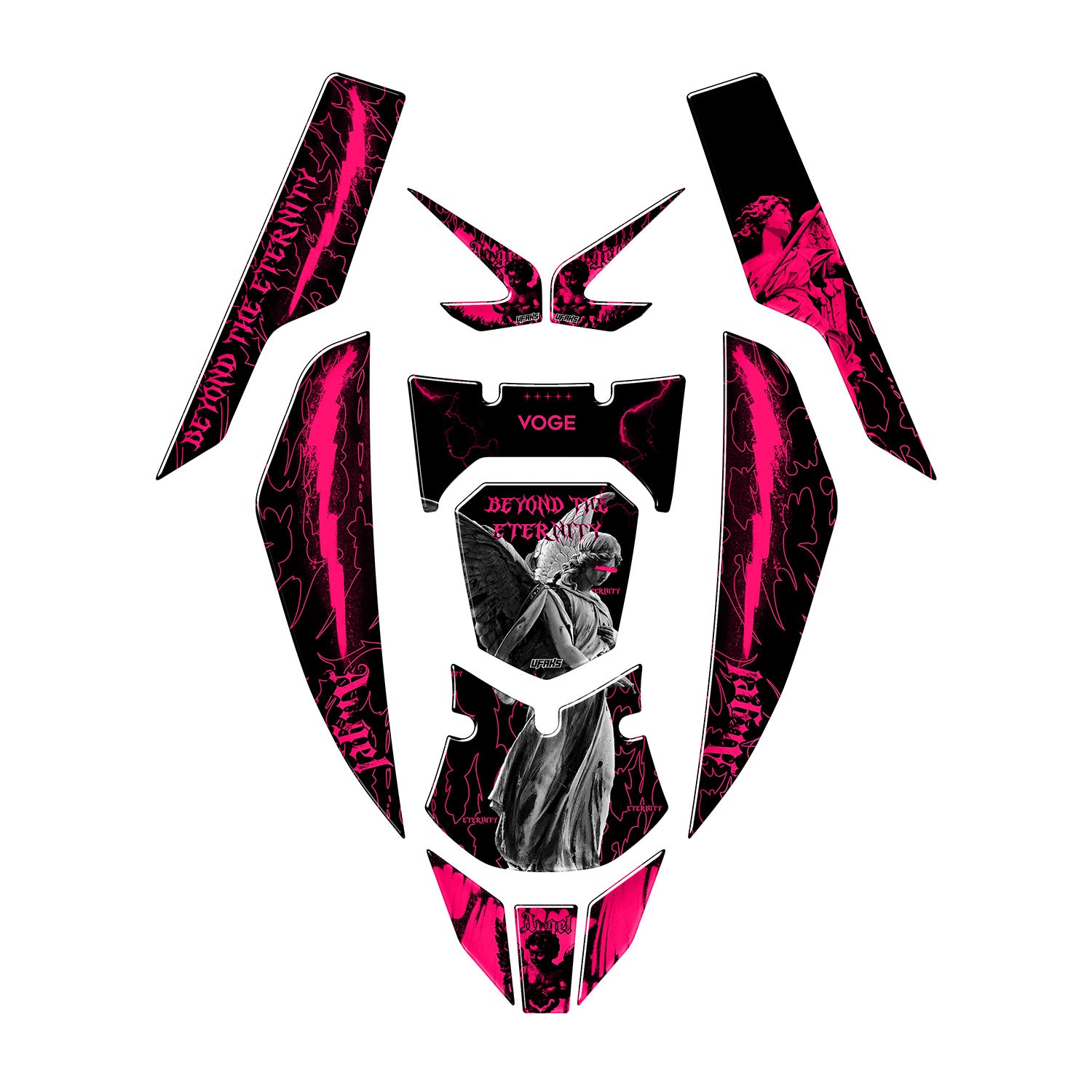 Voge SR1 Beyond the Eternity Tank Pad Set (2023-2026) #renk_florasan pembe