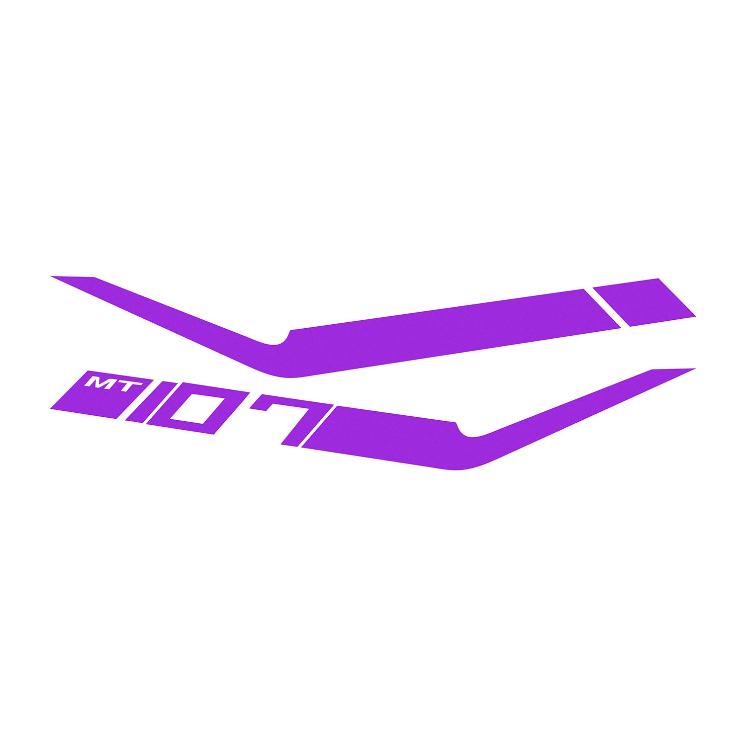 Yamaha MT-07 Depo Sticker Seti (2021-2024) #renk_mor