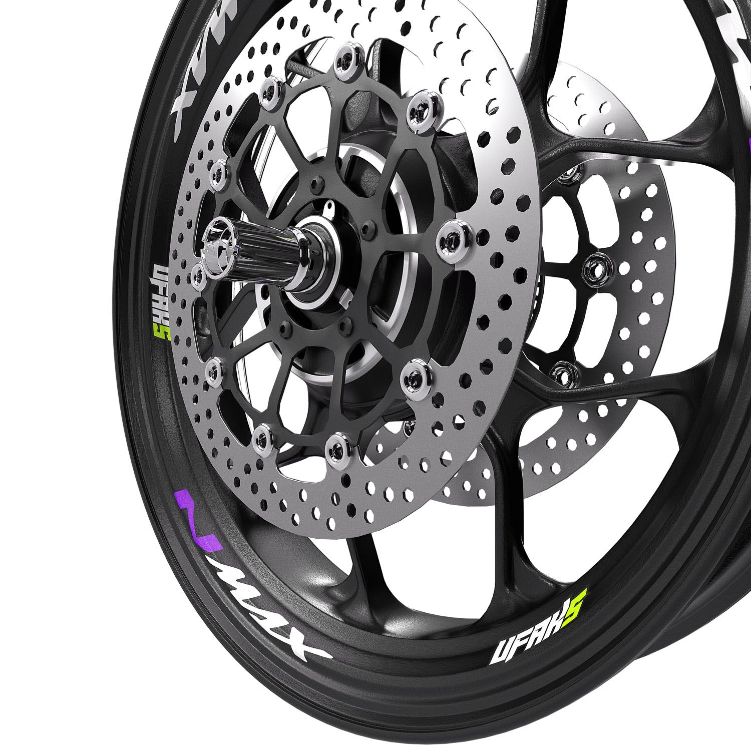 Yamaha NMAX Jant Sticker #renk_mor